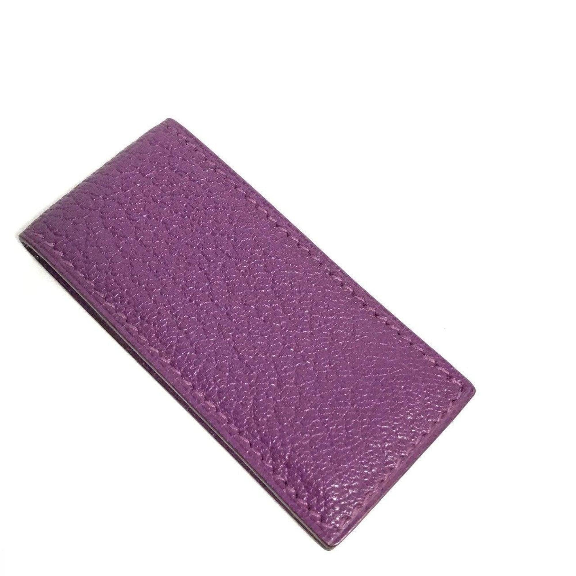 Hermes Leather Money Clip