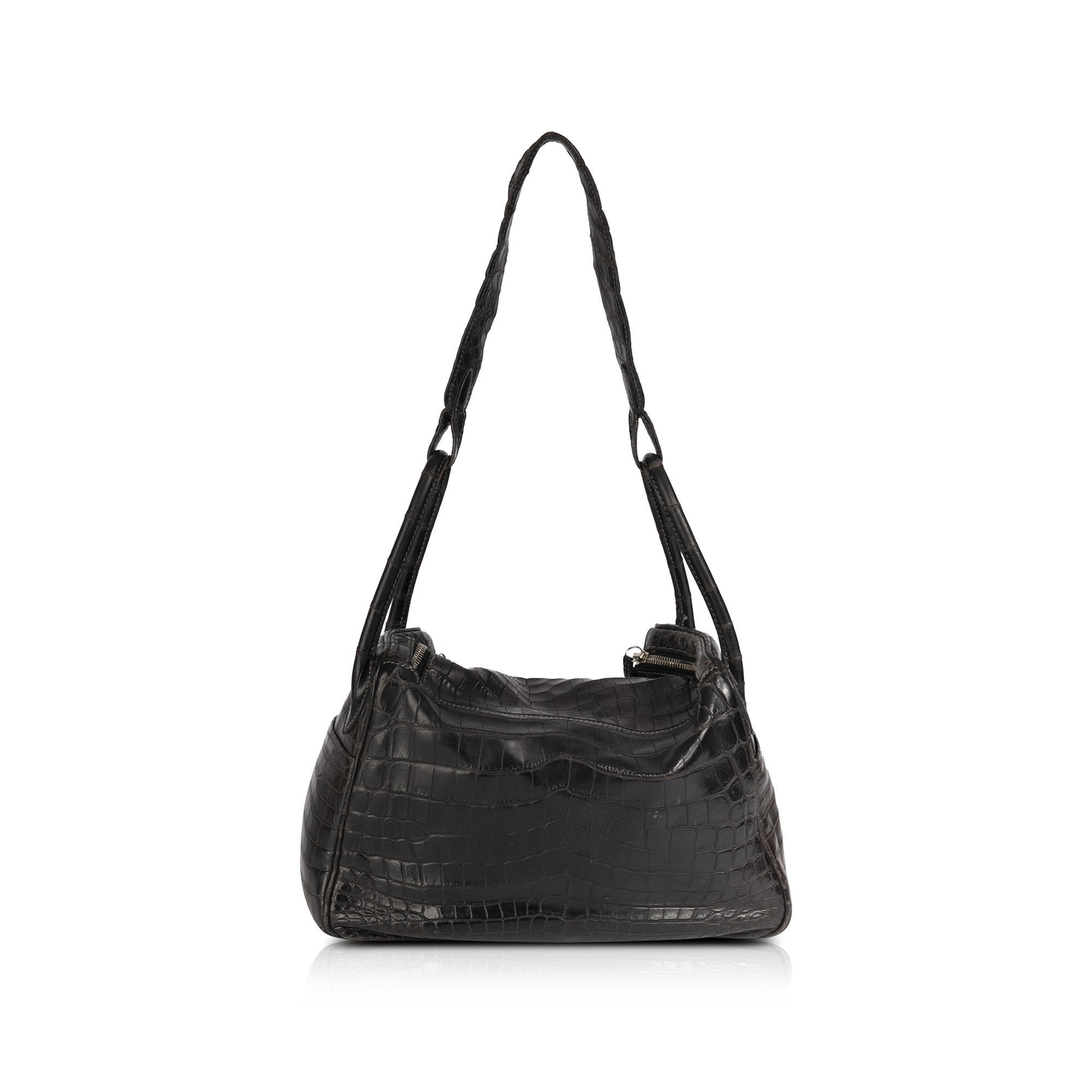 Hermes Matte Niloticus Crocodile Lindy 30