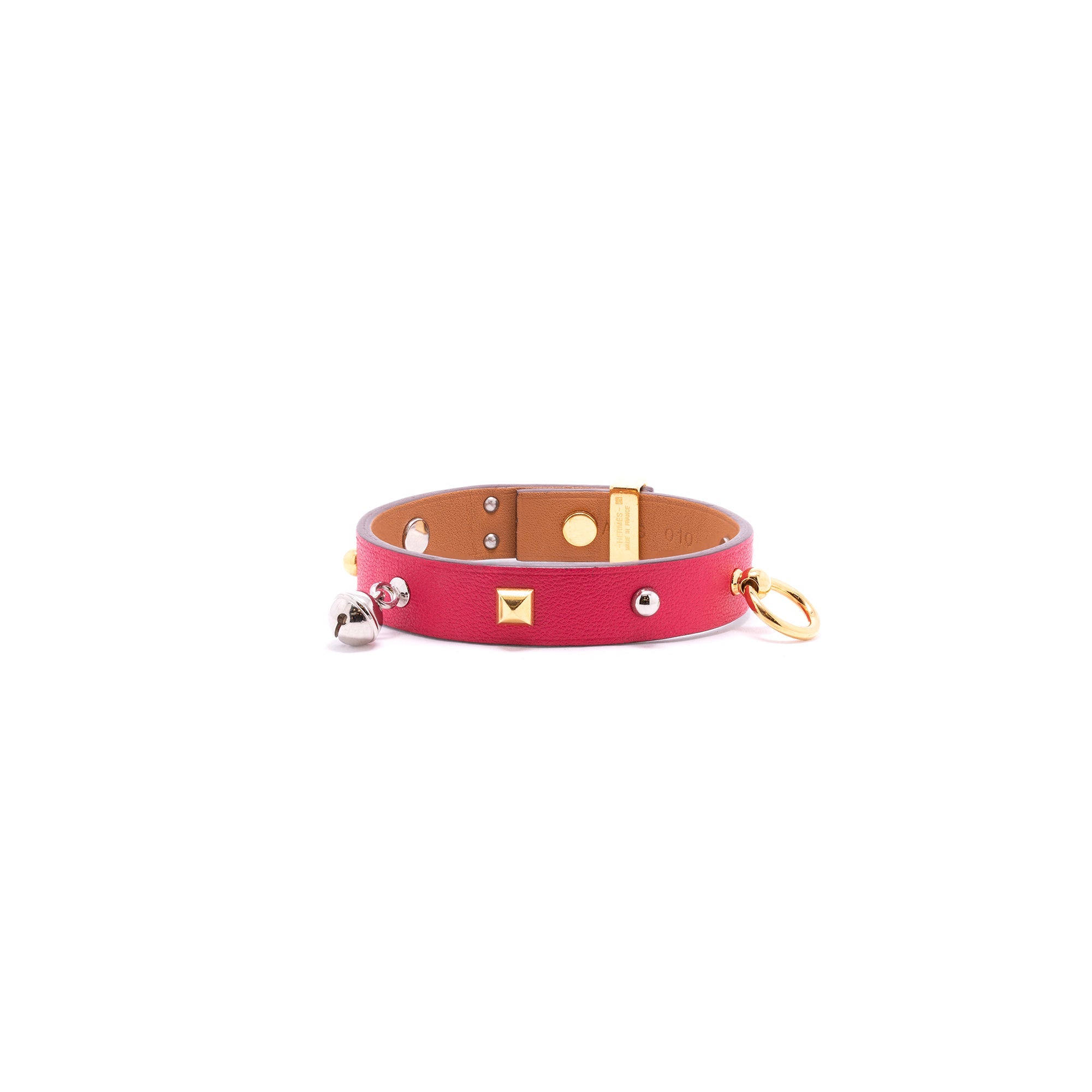 Hermes Mini Dog Clous Bracelet