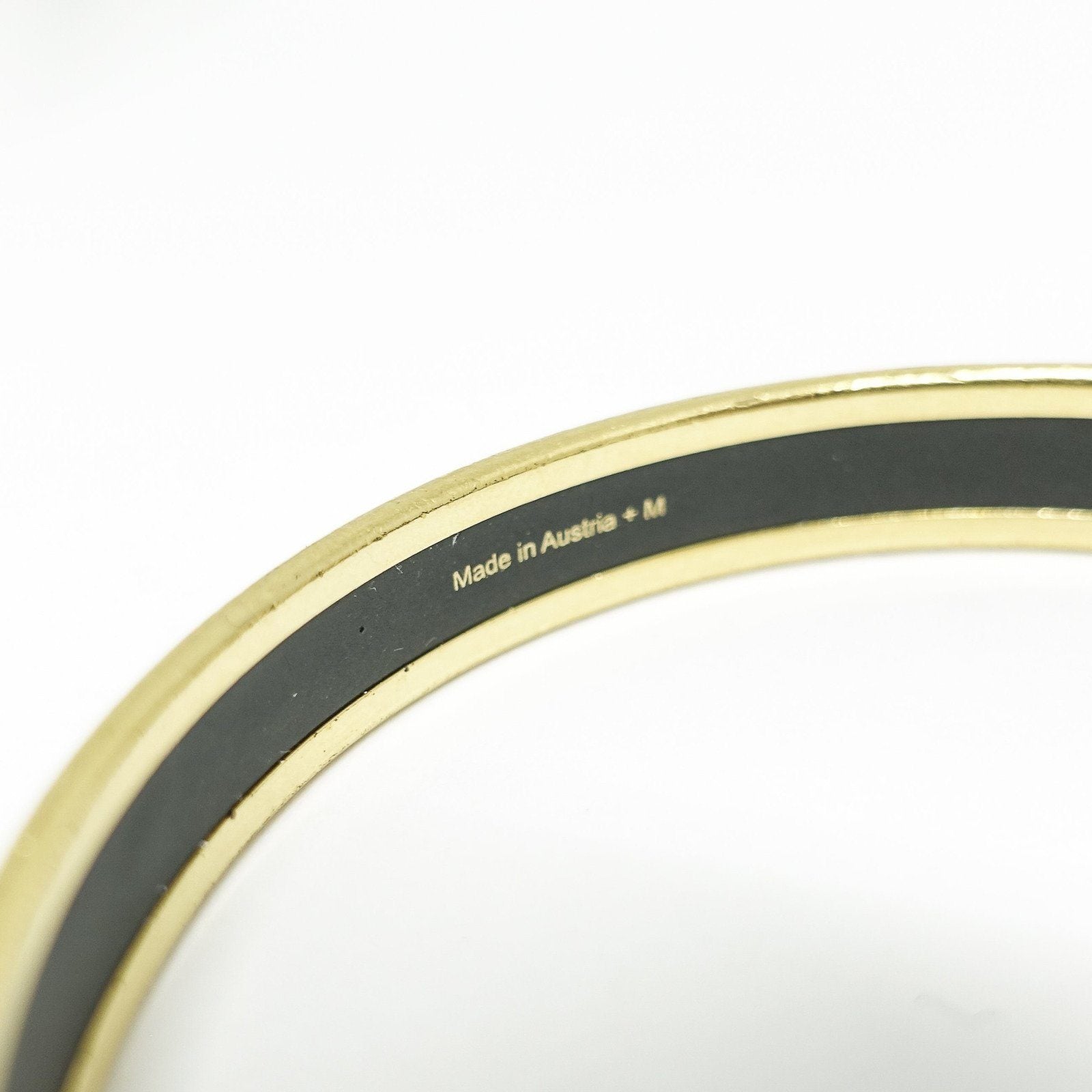 Hermes Narrow Enamel Bangle