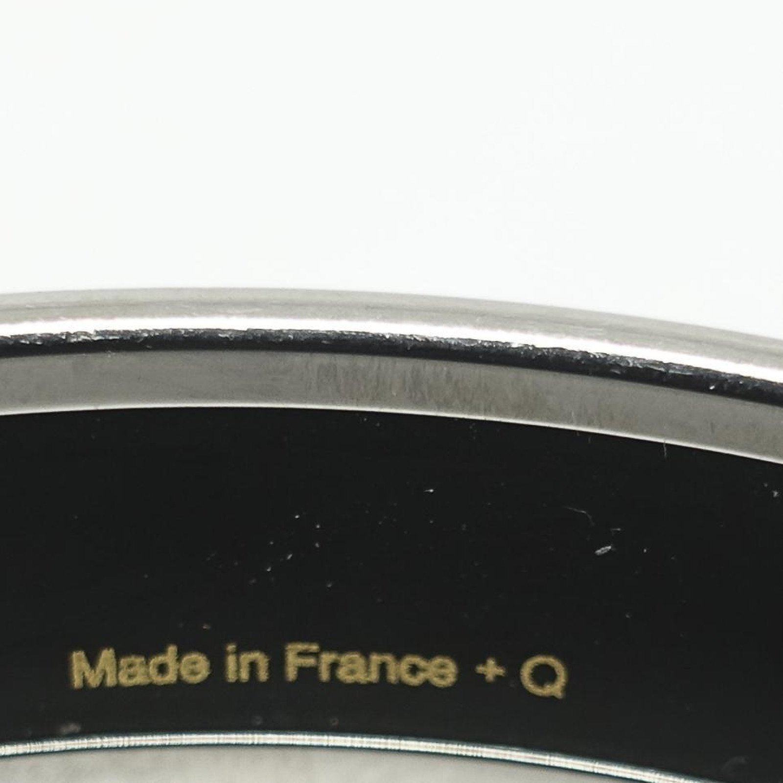 Hermes Narrow Enamel Bangle Bracelet