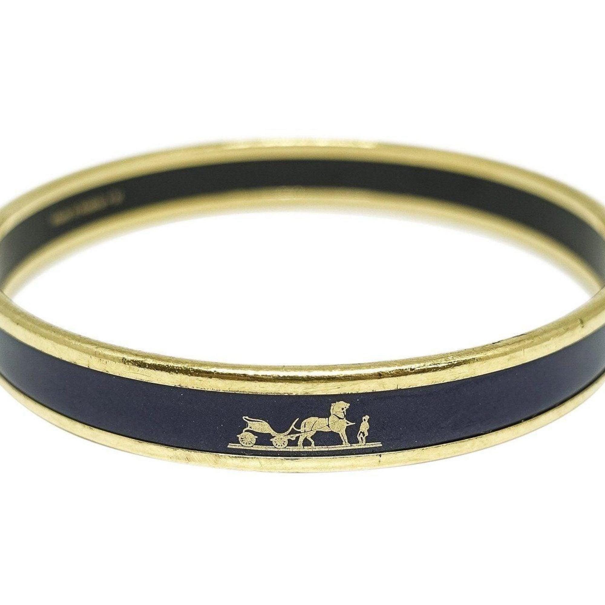 Hermes Narrow Enamel Bangle