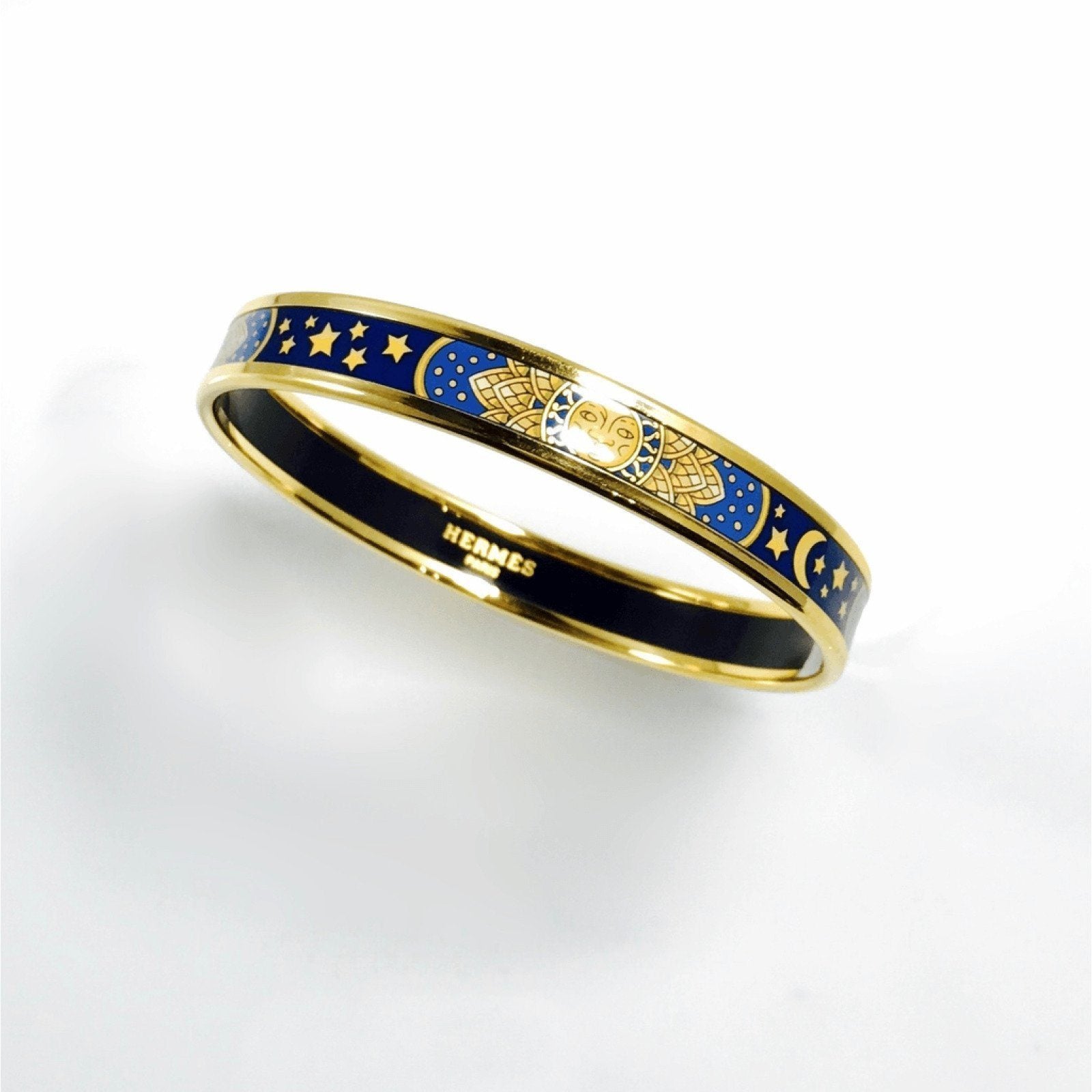 Hermes Narrow Enamel Bracelet