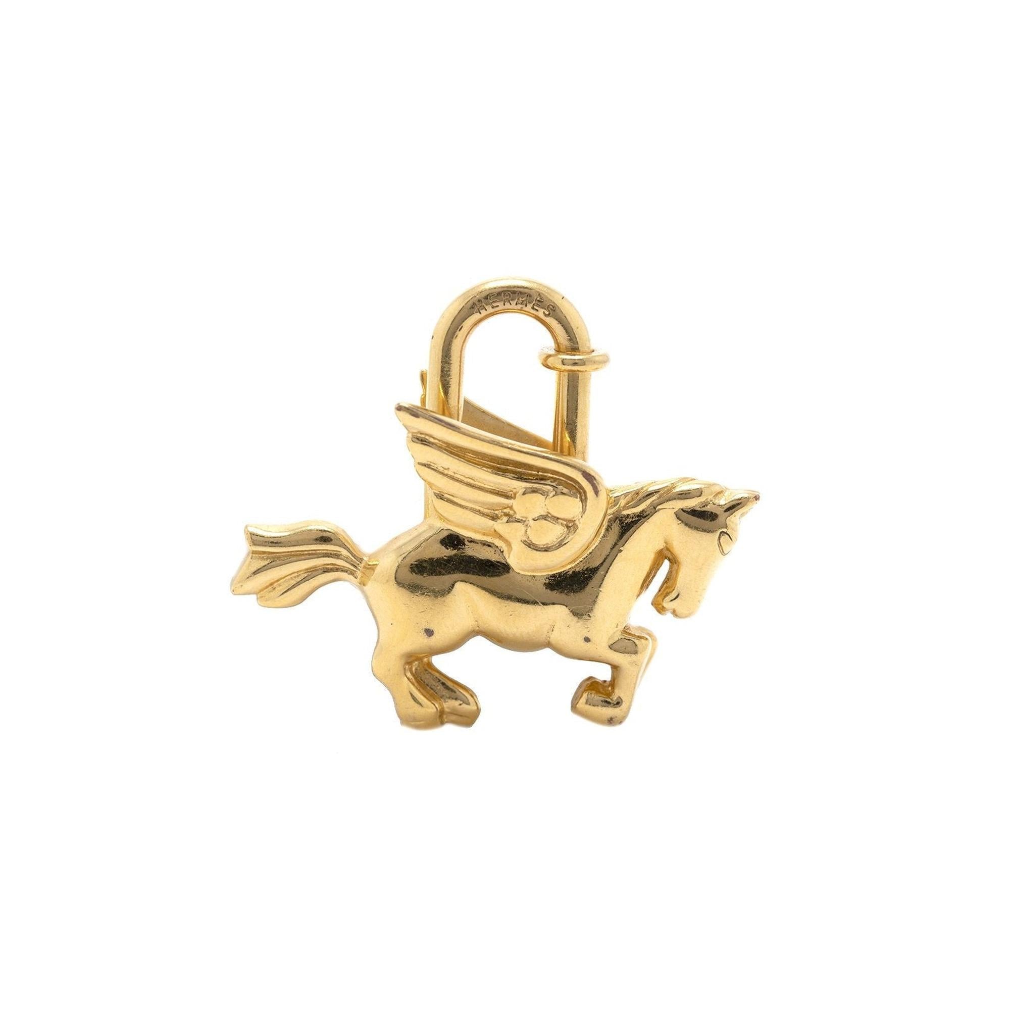 Hermes Pegasus Cadena Lock Charm w/ Box