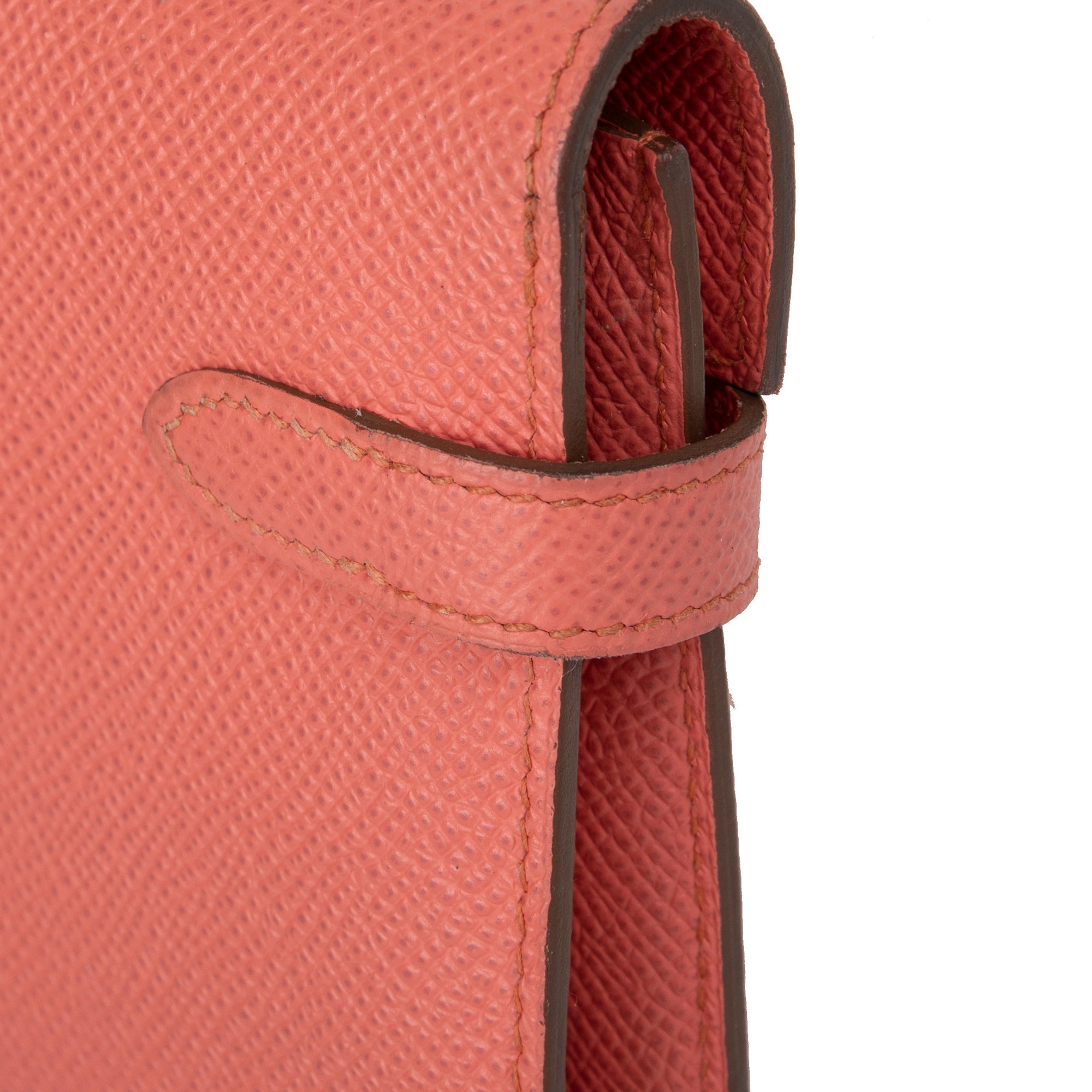 Hermes Pink Togo Classic Kelly Wallet w/ Box