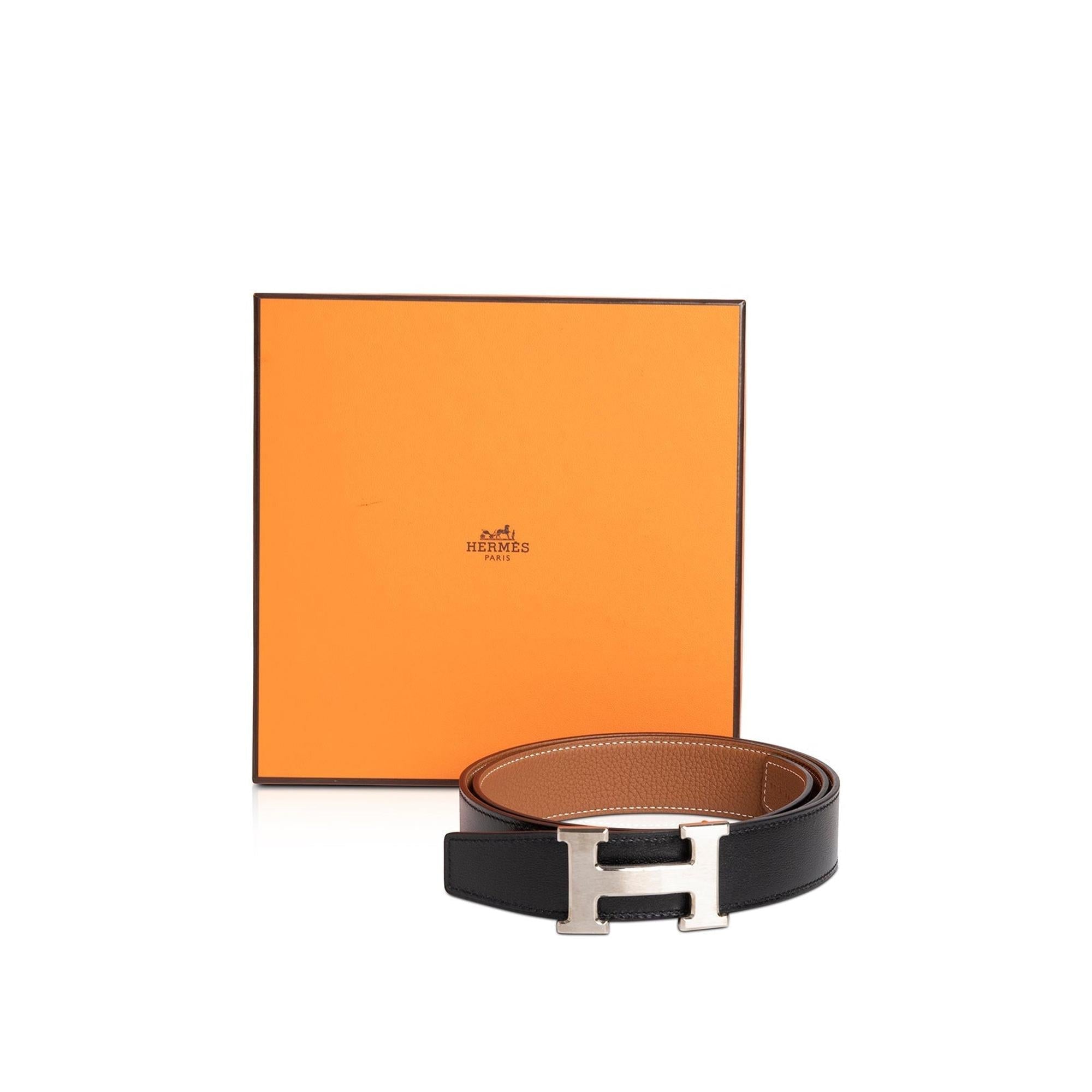 Hermes Reversible 32 mm H Belt Kit w/ Box