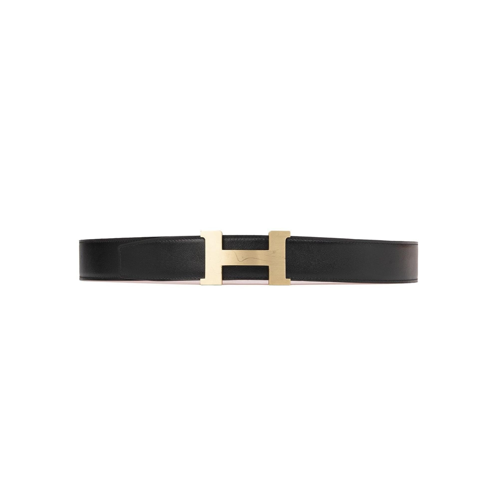 Hermes Reversible 38 mm H Belt Kit w/ Box