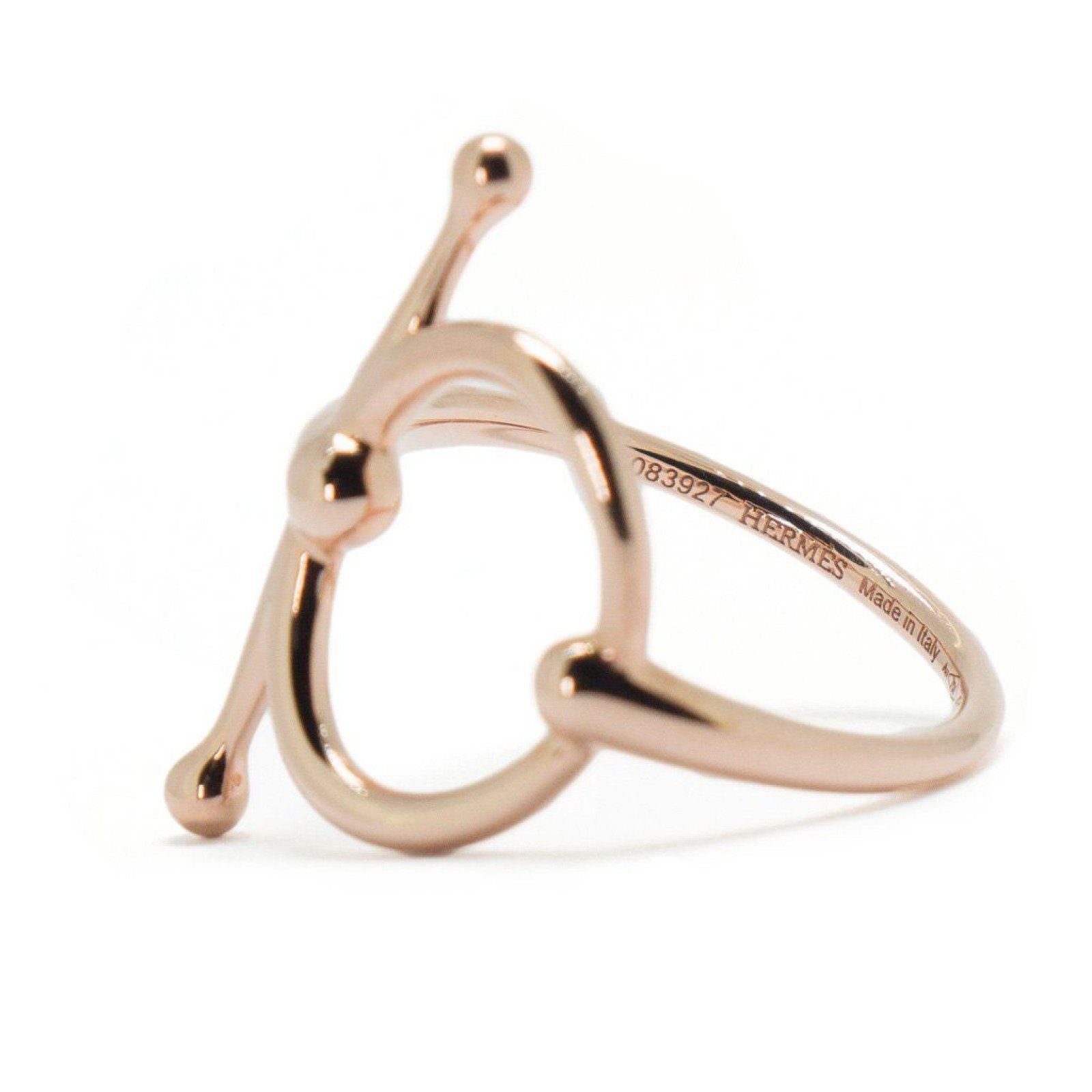 Hermes Ronde Ring in 18K Rose Gold