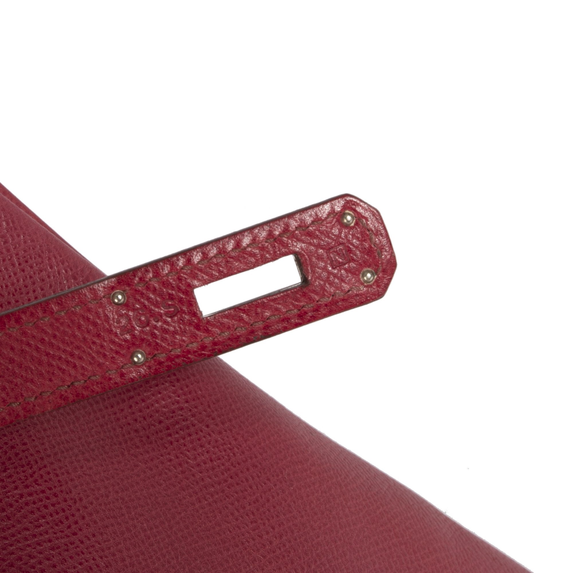 Hermes Rouge Grenat Epsom Birkin 35