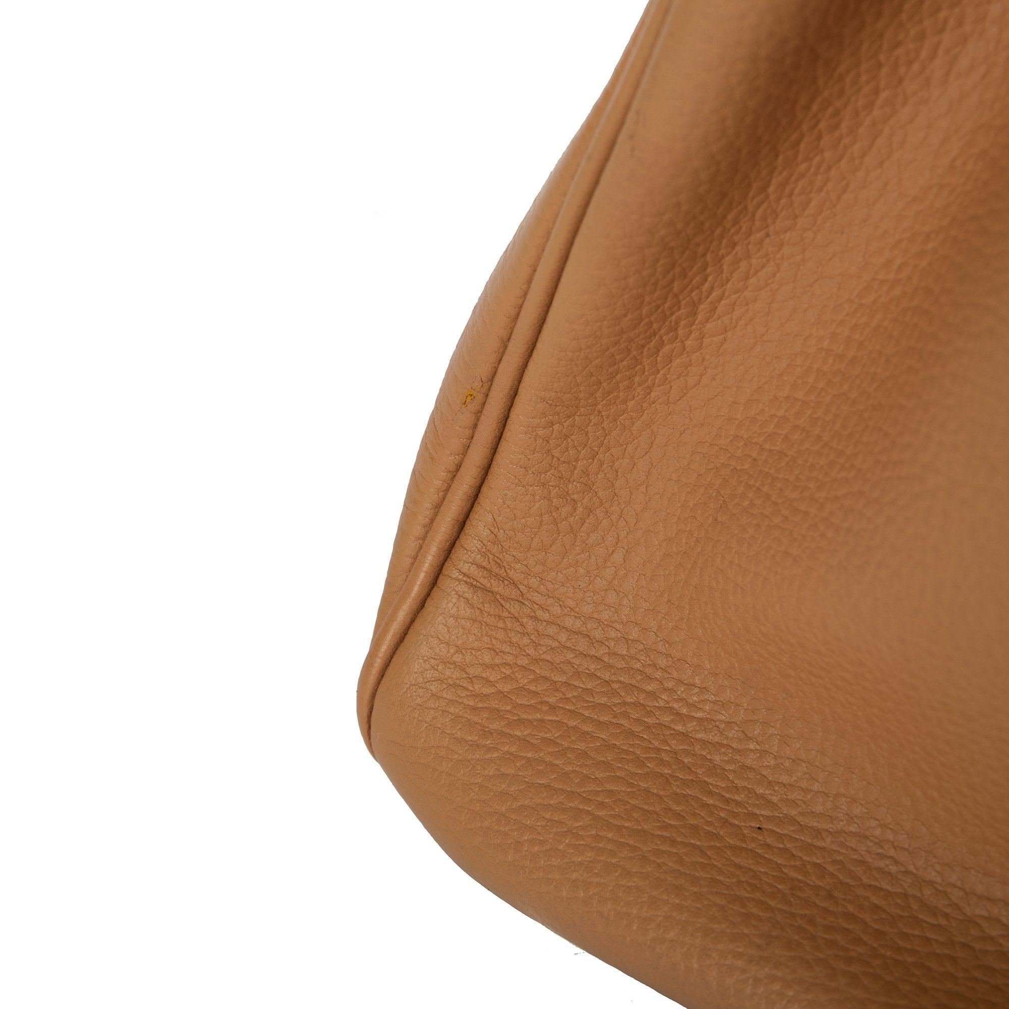 Hermes Tan Clemence Birkin 35