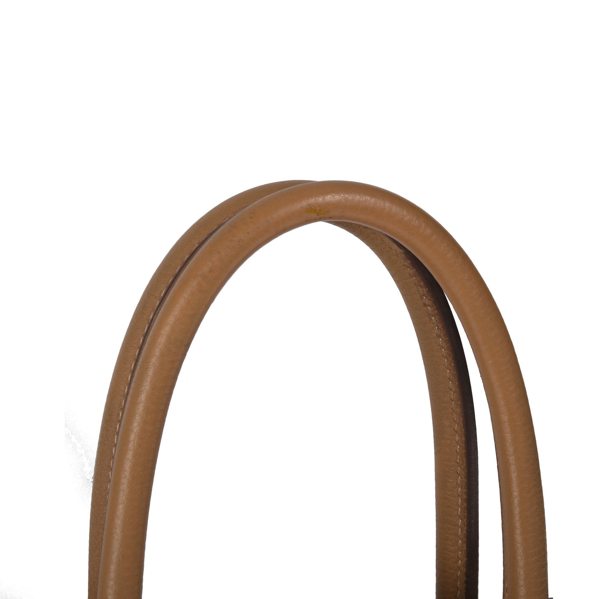 Hermes Tan Clemence Birkin 35