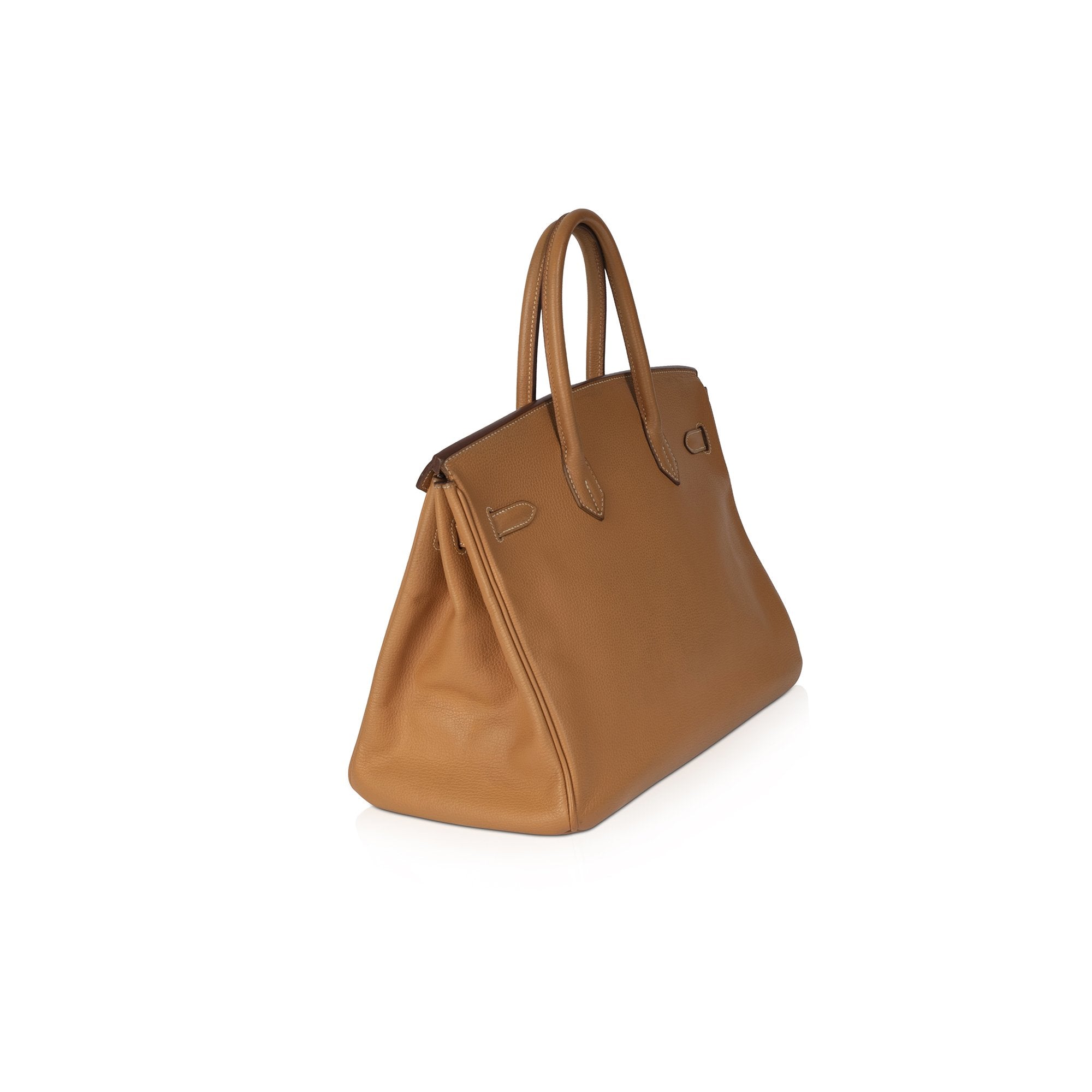 Hermes Tan Clemence Birkin 35