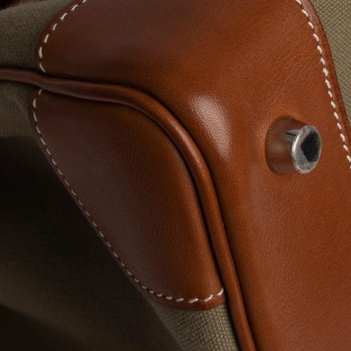 Hermes Toile Officier & Barenia Birkin 35