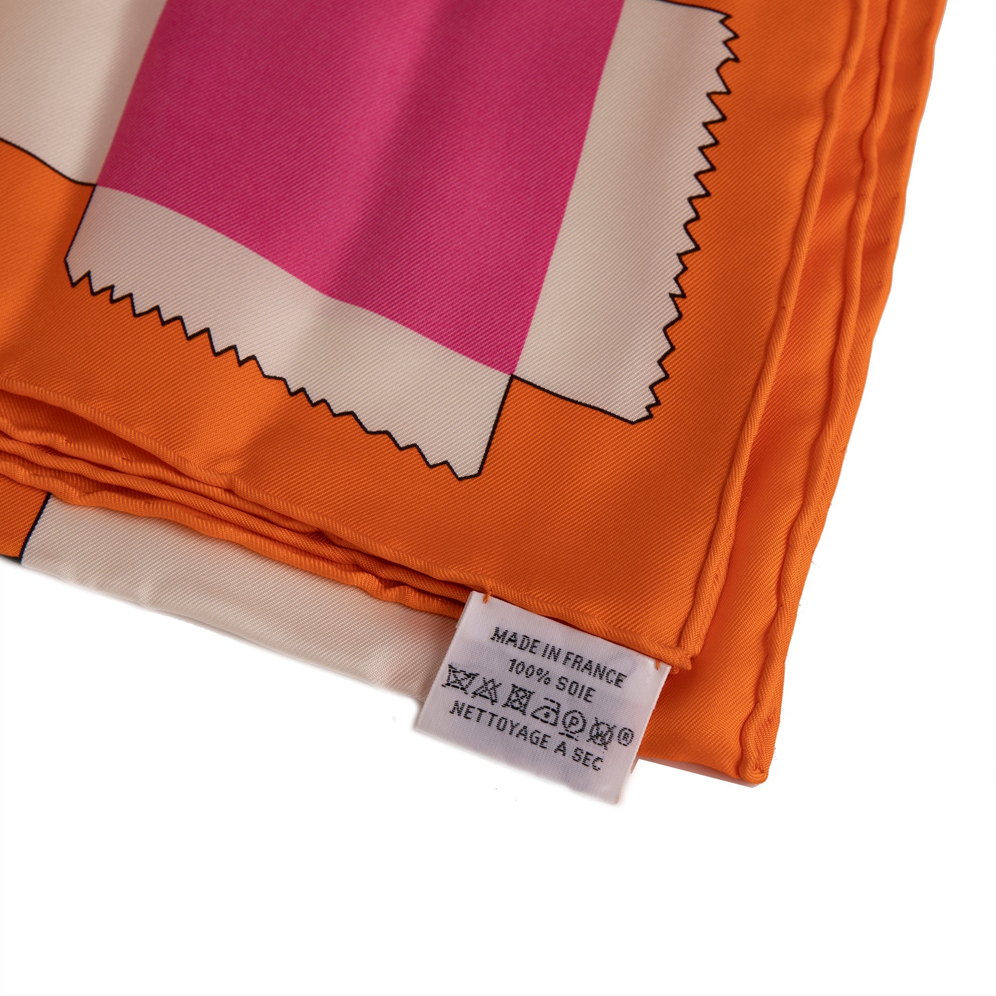 Hermes 'Tout Carre ' Silk Shawl w/ Box & Receipt
