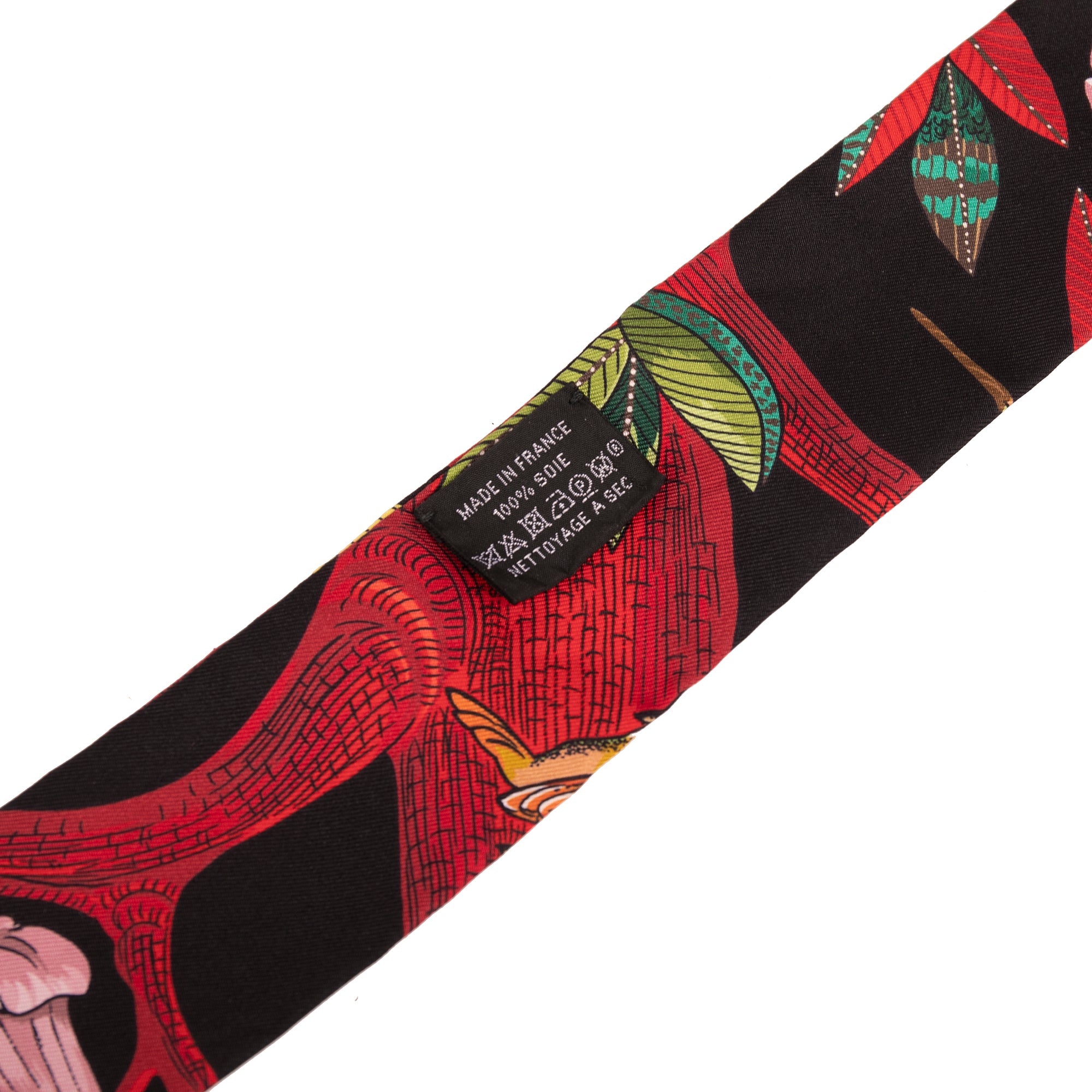 Hermes Tree of Song Silk Twilly w/ Box