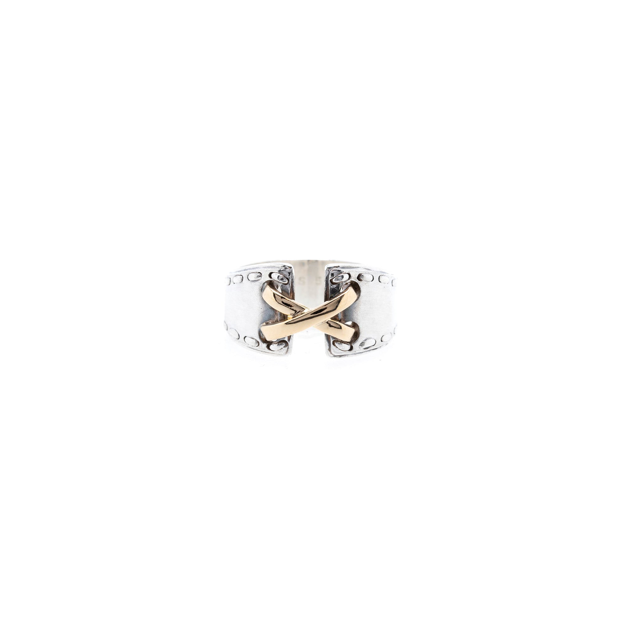 Hermes Two-Tone Corset Ring
