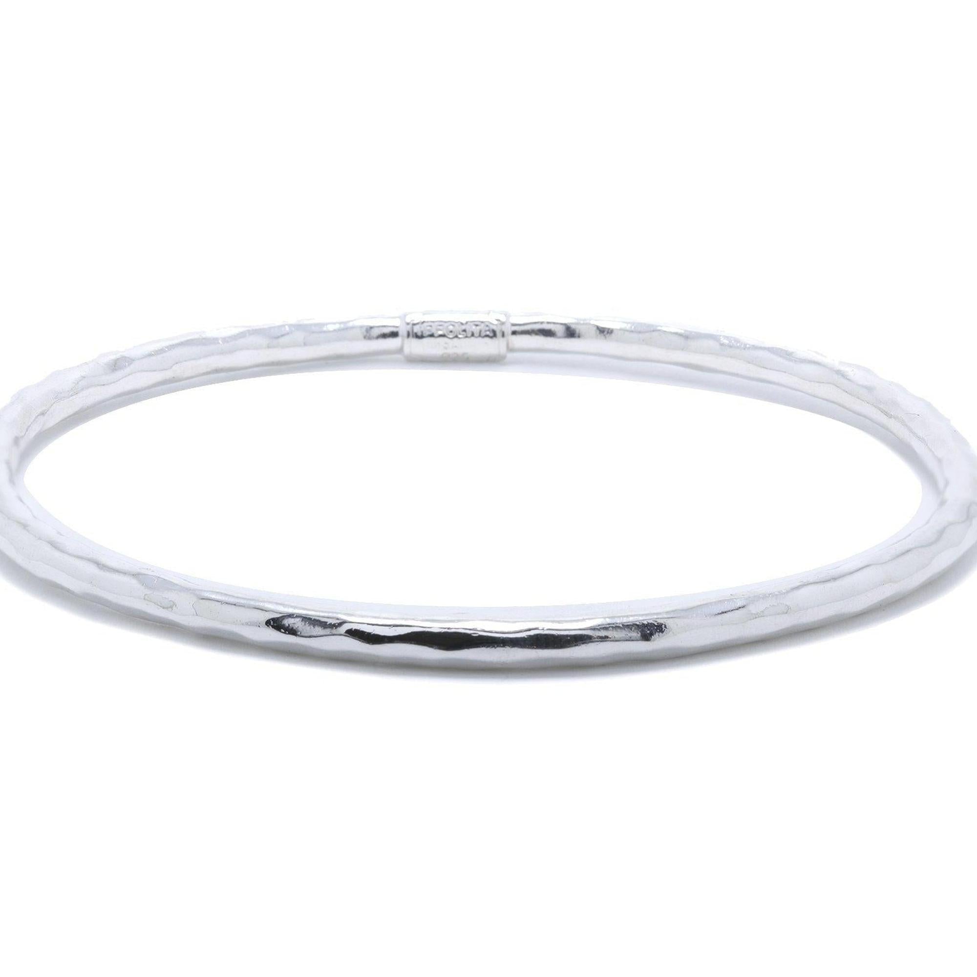 Ippolita Classico Hammered Bangle Bracelet