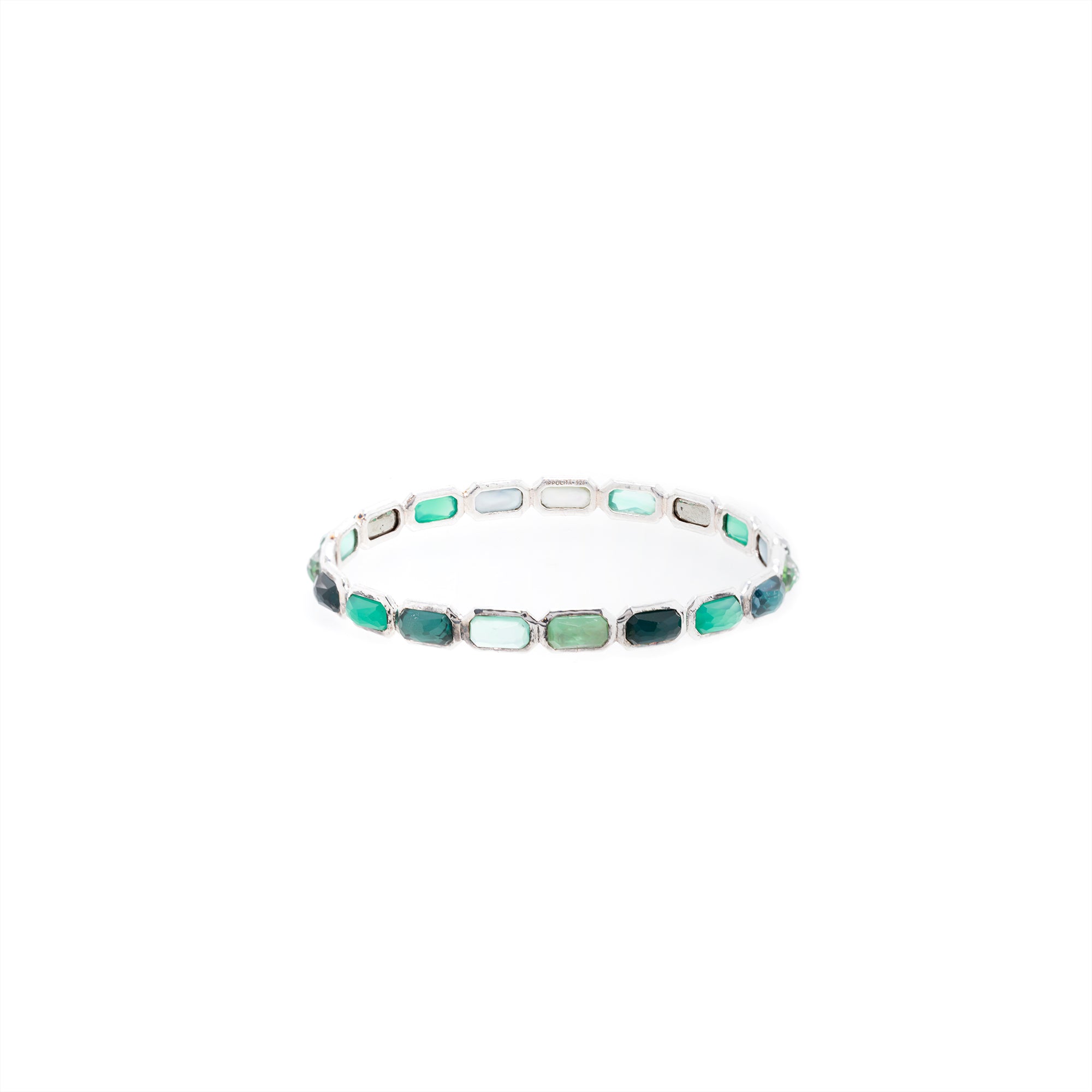 Ippolita Mother of Pearl and Multi-Stone Doublet Bangle