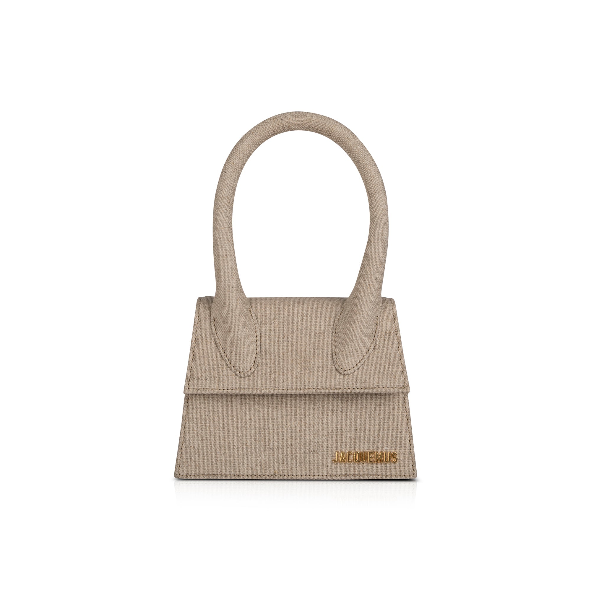 Jacquemus Medium Canvas Le Chiquito Handle Bag