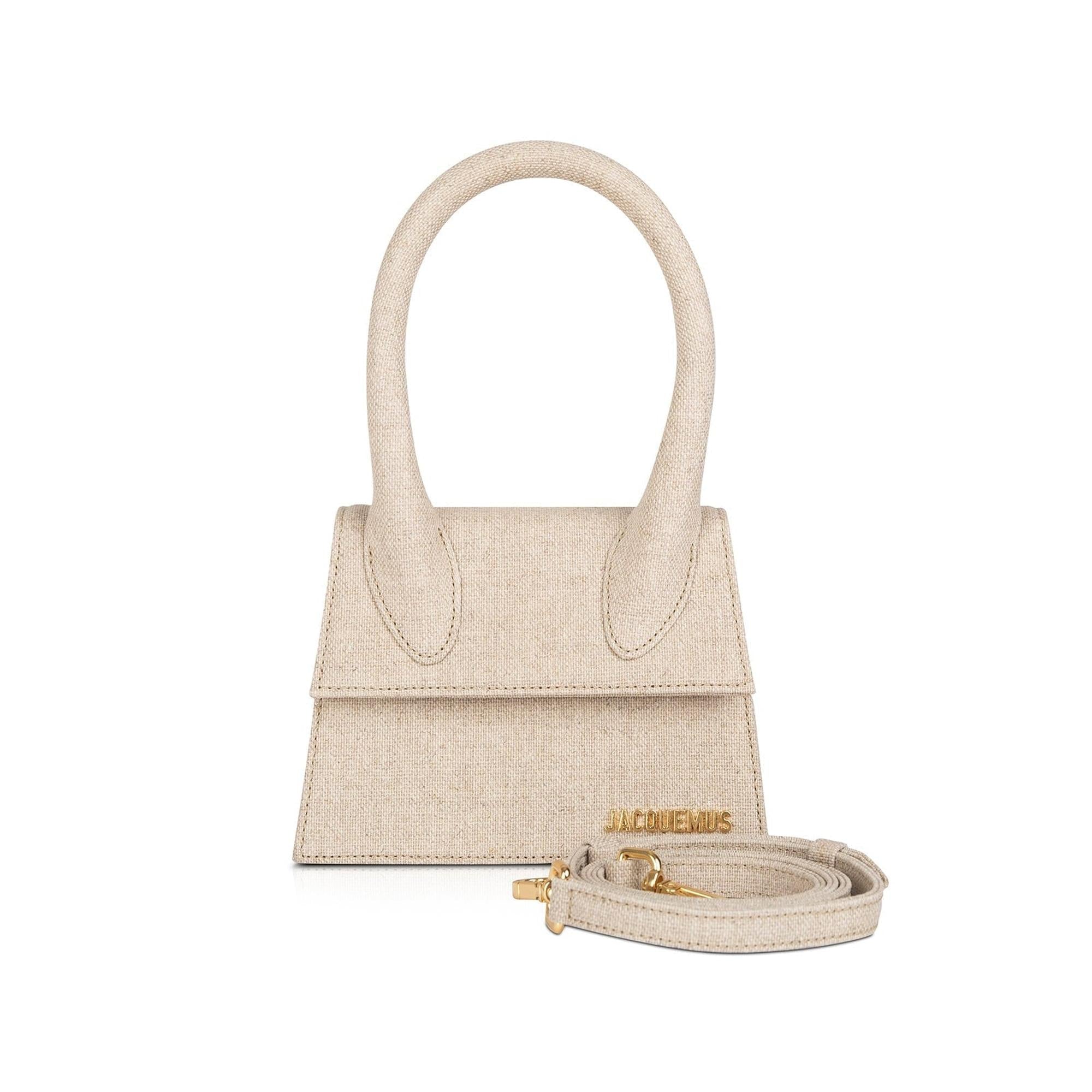 Jacquemus Medium Canvas Le Chiquito Handle Bag