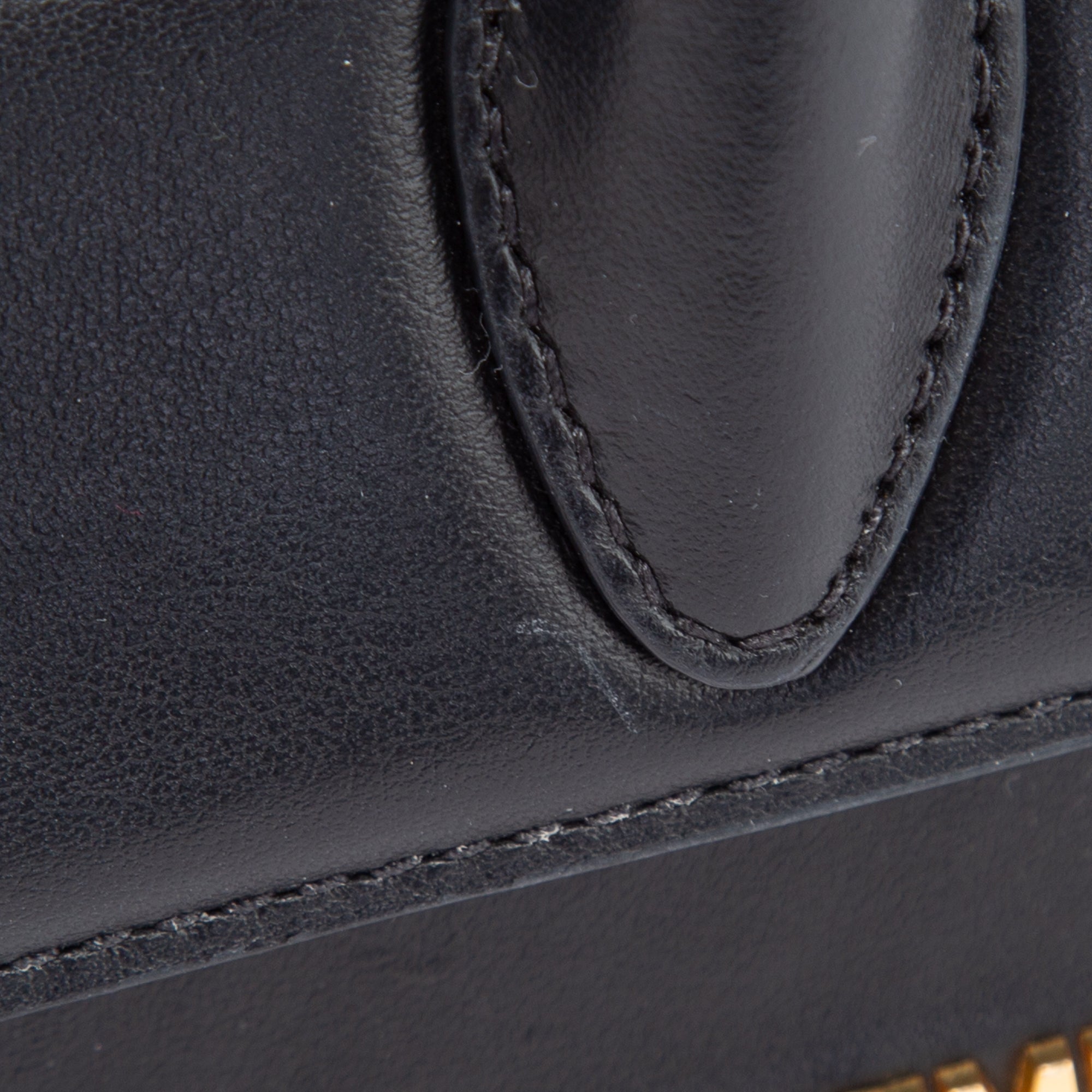 Jacquemus Mini Signature Leather Le Chiquito Handle Bag w/ Strap