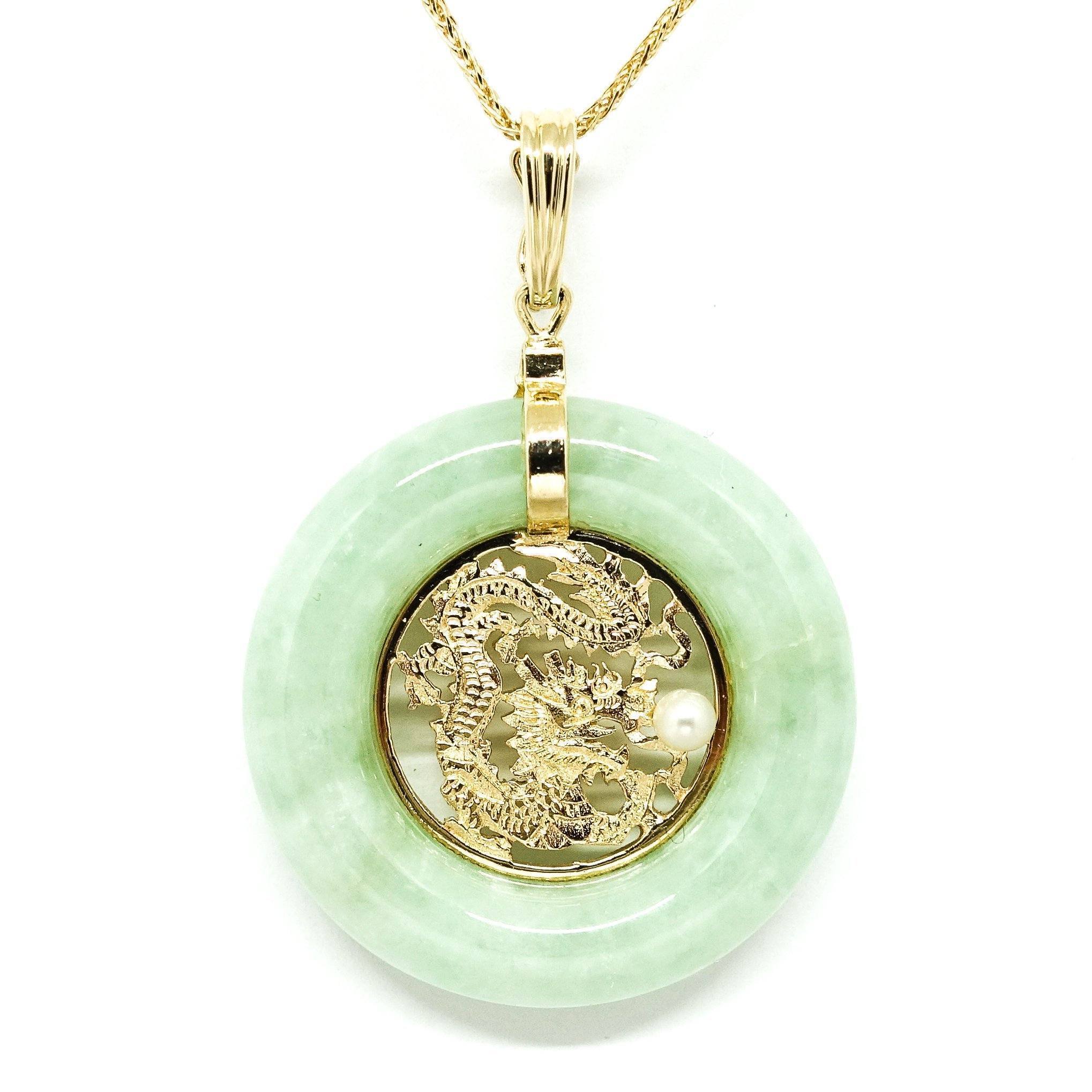 Jade Pendant Necklace