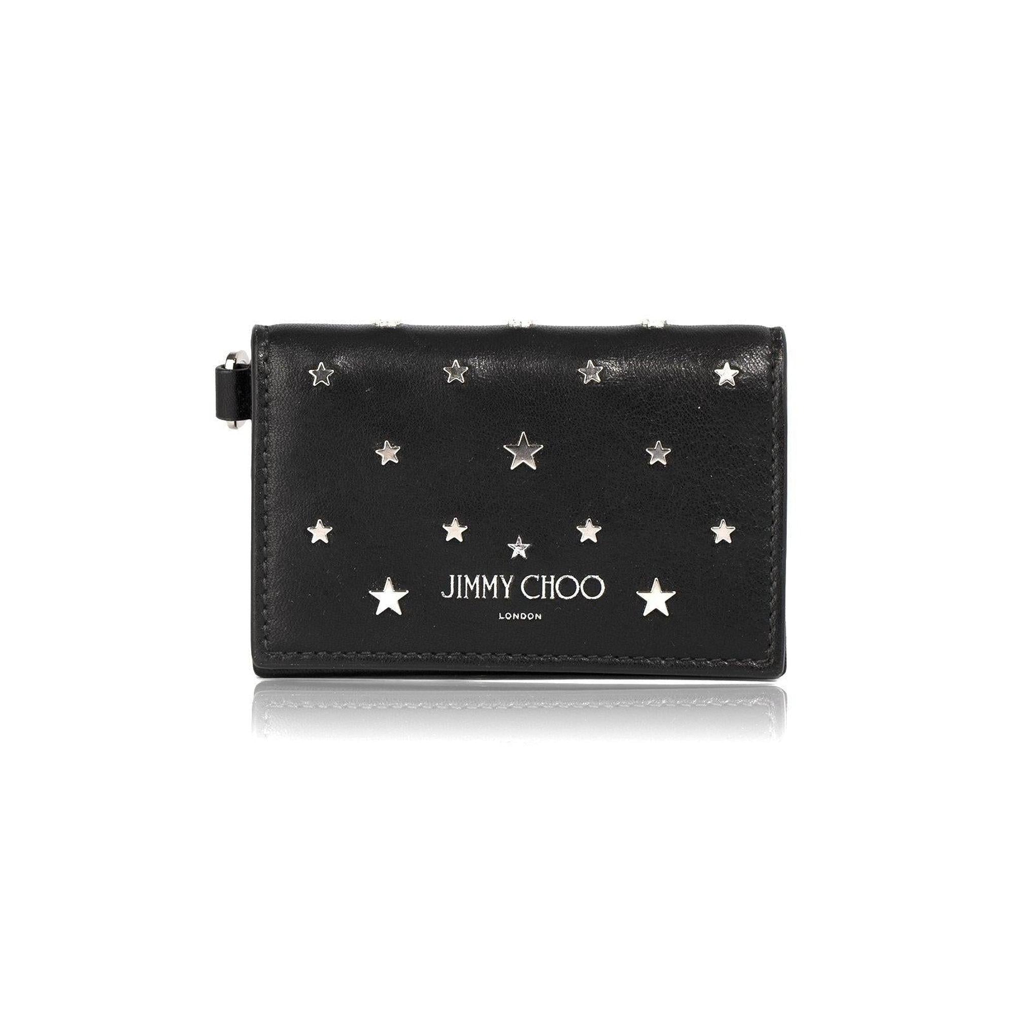 Jimmy Choo Cliffy Card Holder w/ Box & Authenticity Card