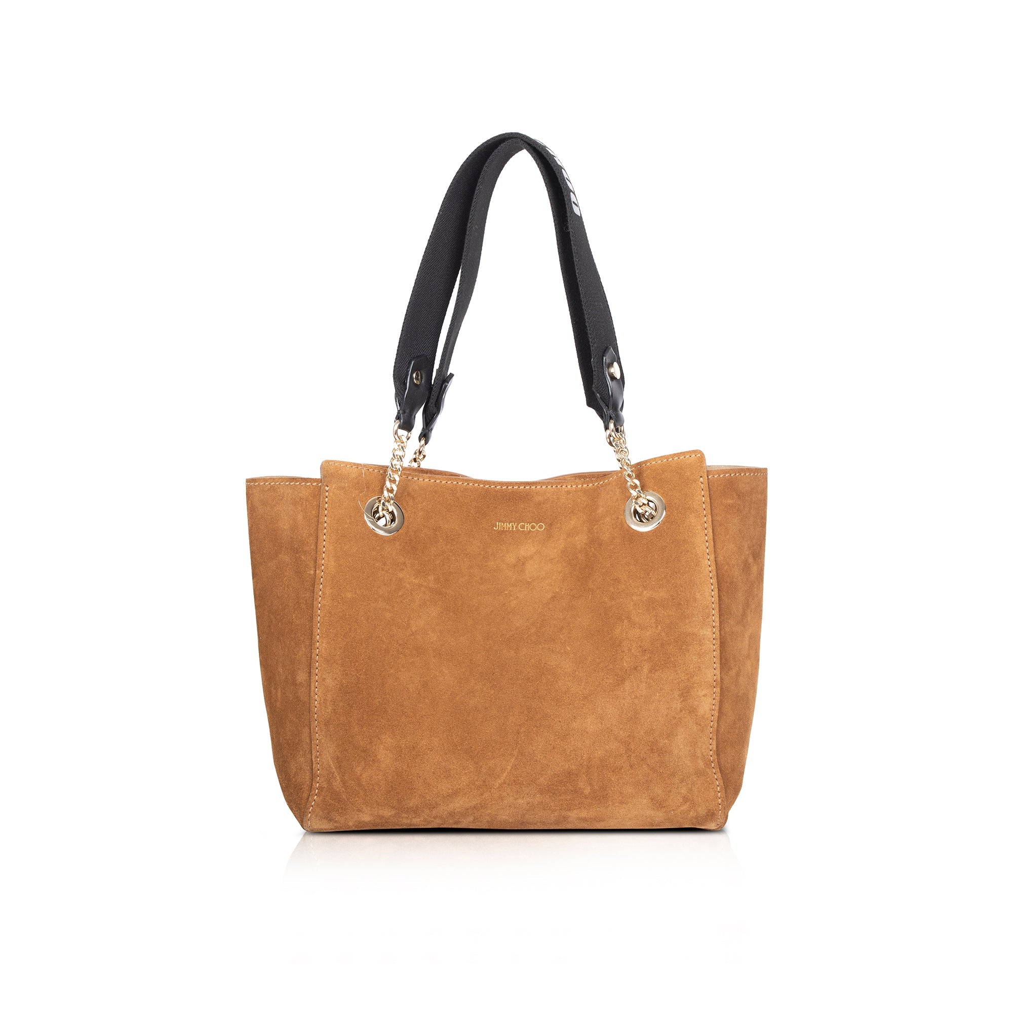 Jimmy Choo Flo Small Suede Tote w/ Authenticity Card