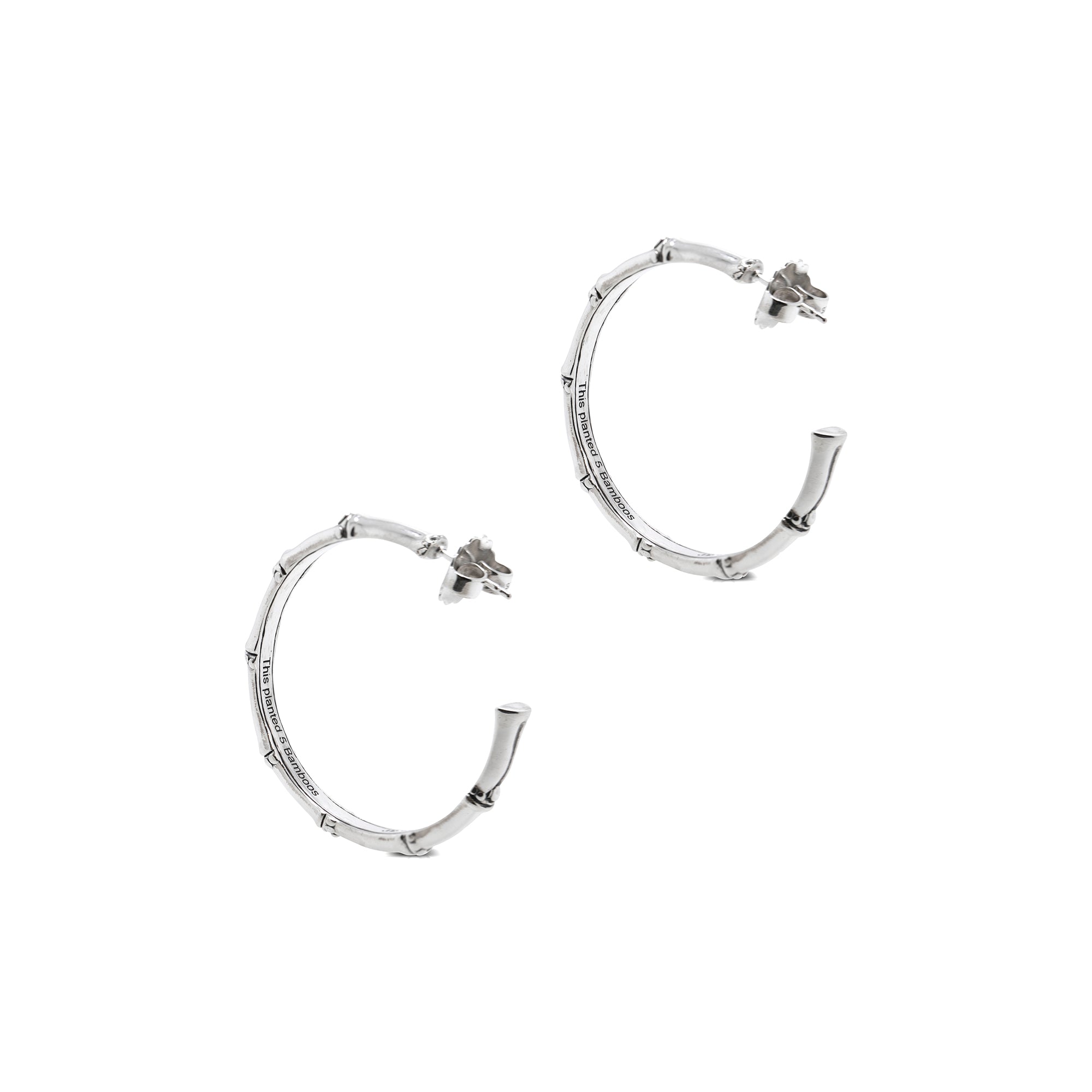 John Hardy Bamboo Hoop Earrings