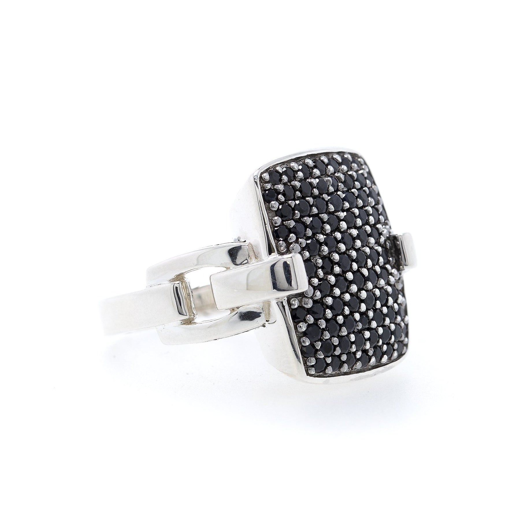 John Hardy Black Sapphire Lava Cocktail Ring