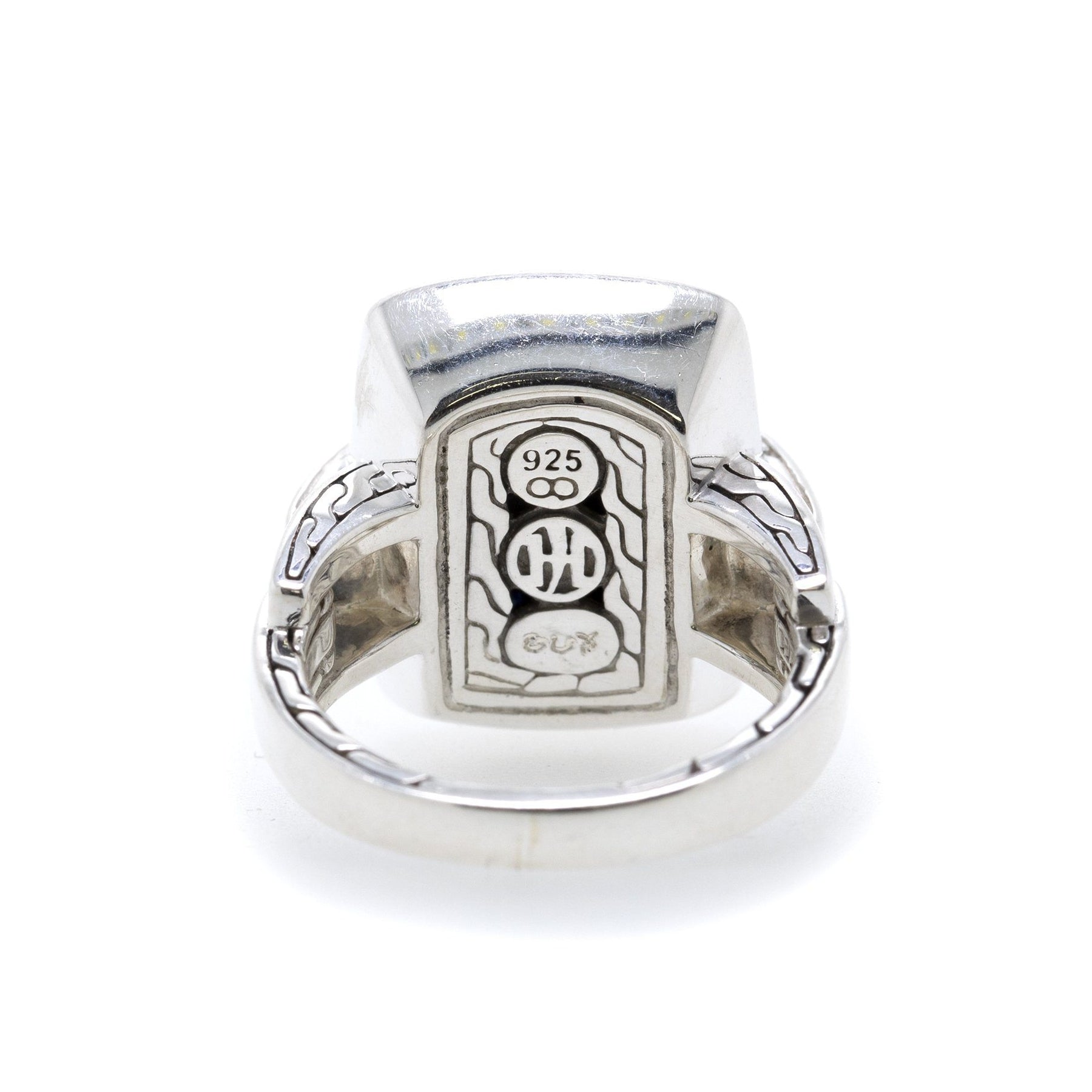 John Hardy Black Sapphire Lava Cocktail Ring