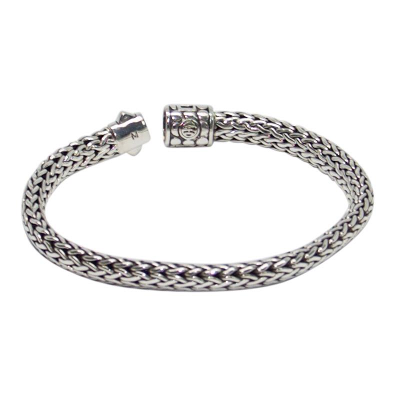 John Hardy Classic Chain Bracelet with Black Sapphires