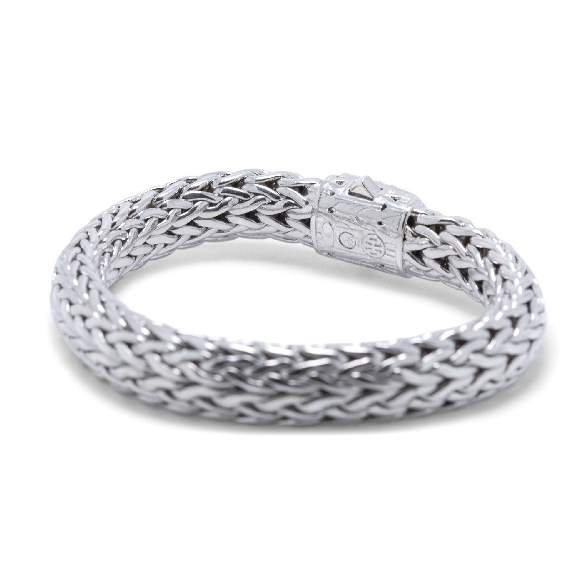John Hardy Classic Chain Bracelet with Black Sapphires