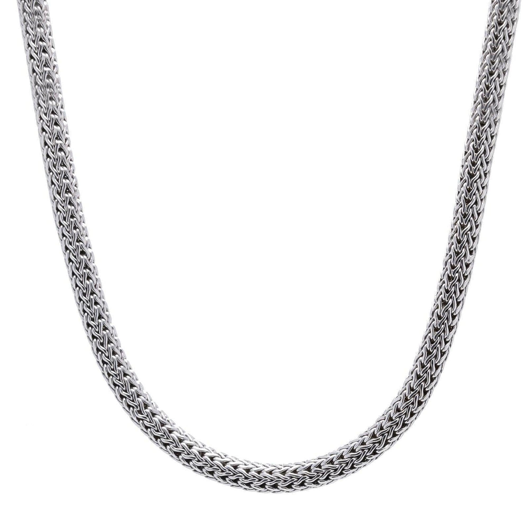 John Hardy Classic Chain Necklace with Diamonds