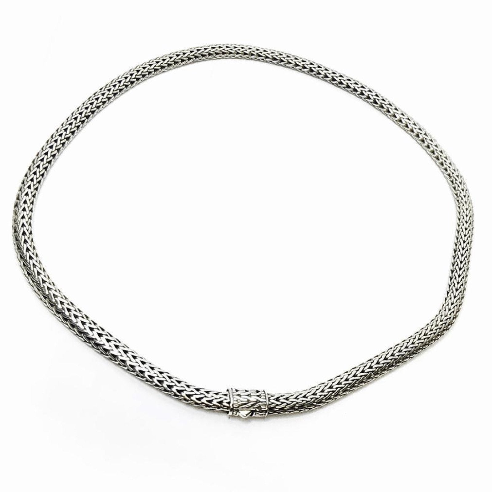 John Hardy Classic Chain Woven Necklace
