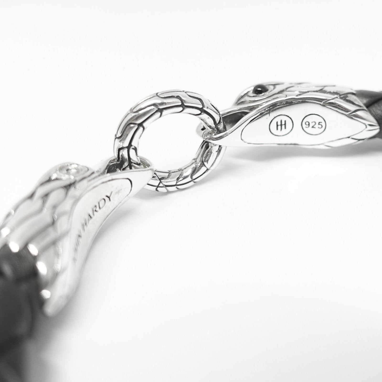 John Hardy Eagle Wrap Leather Bracelet