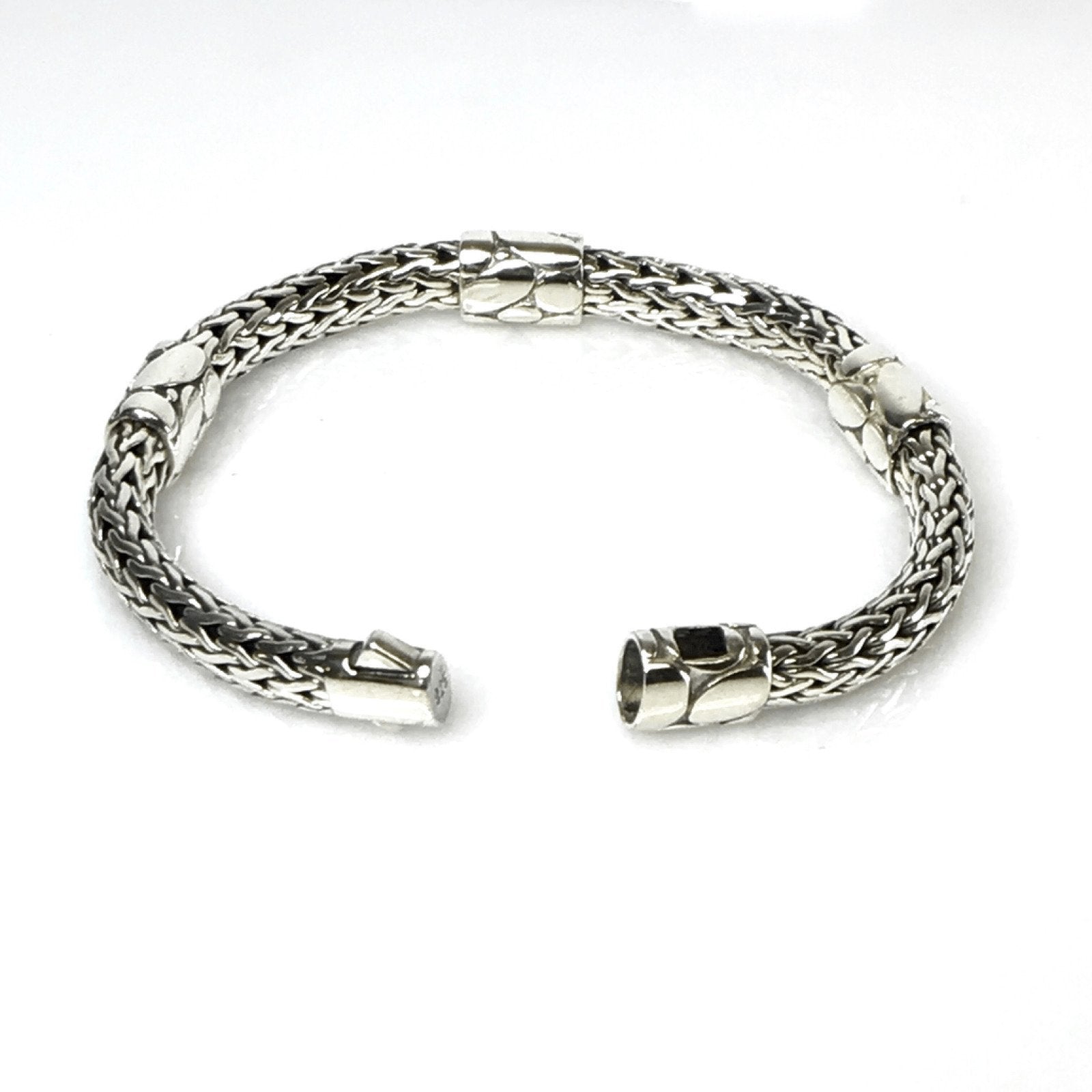 John Hardy Kali Four Station Bracelet in Sterling Silver