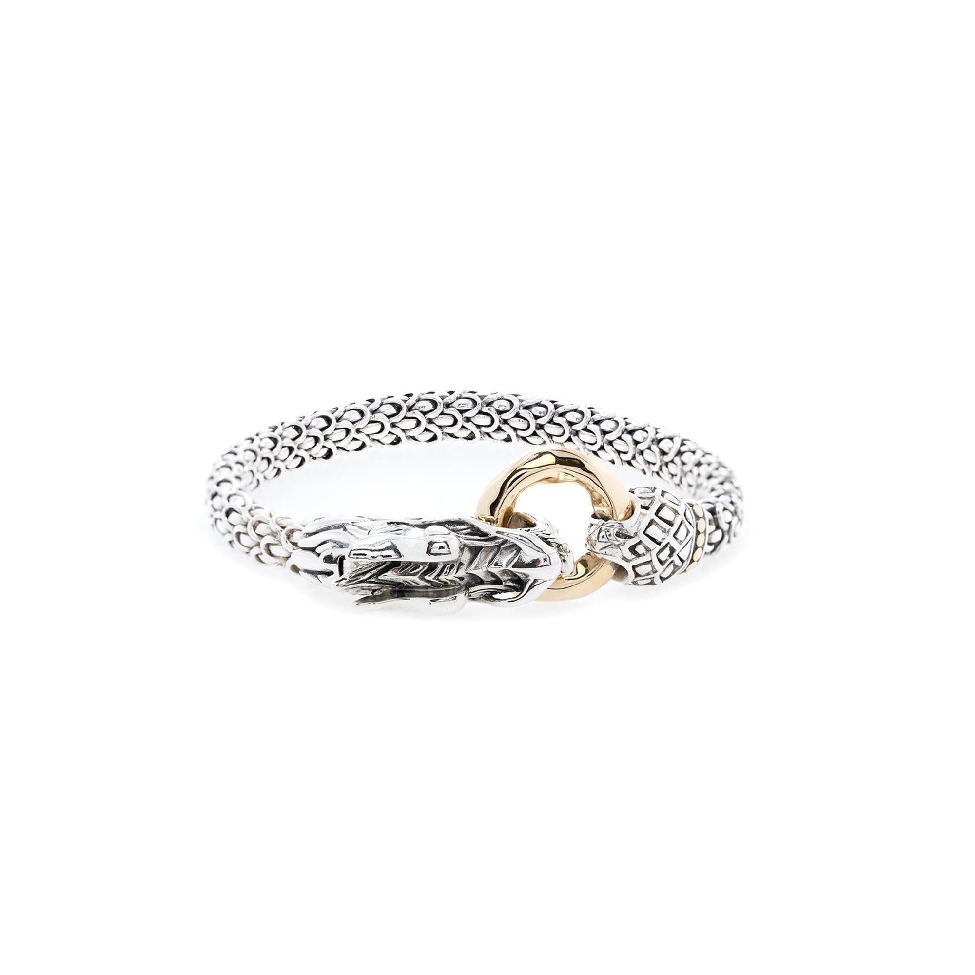 John Hardy Legends Collection Two-Tone Naga Bracelet