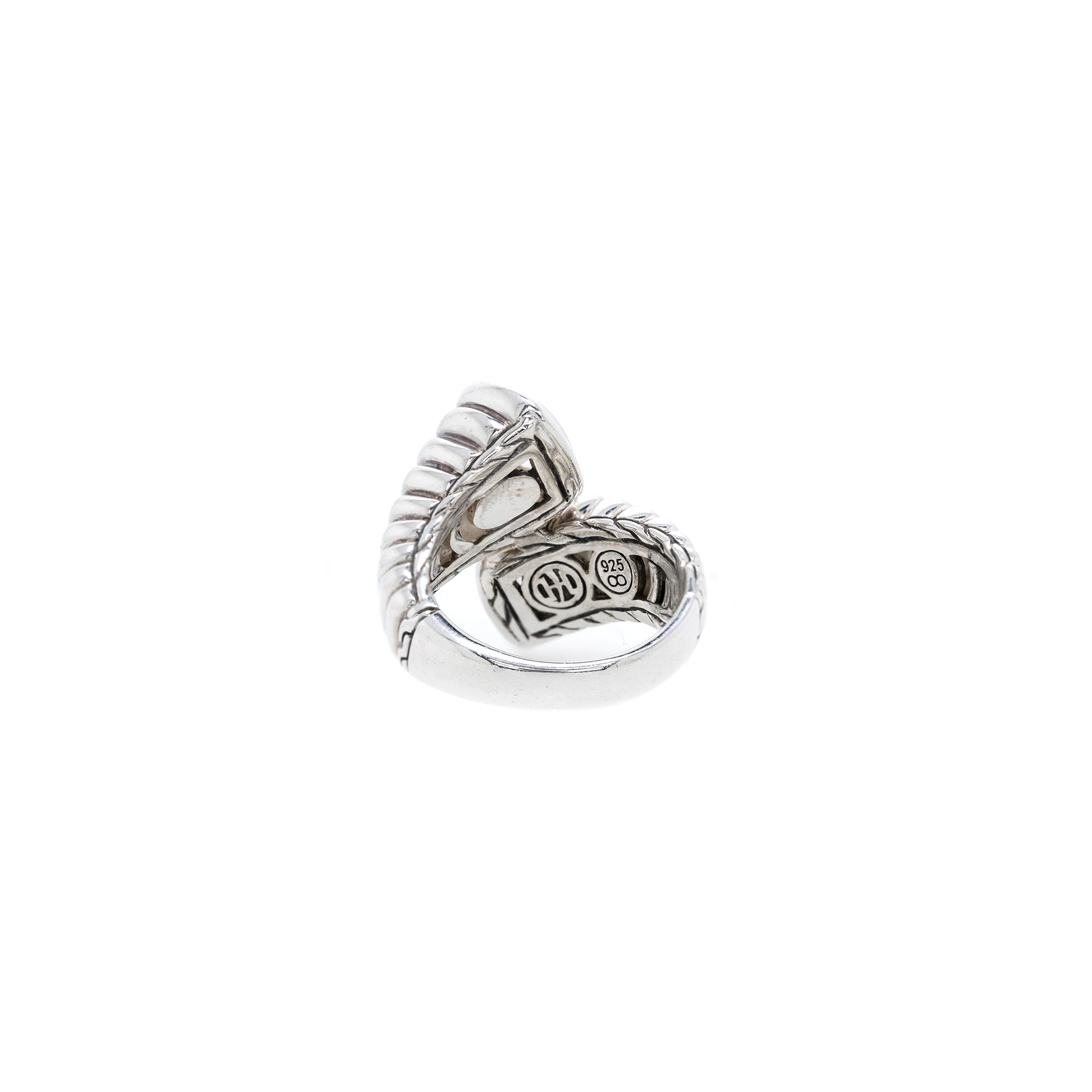 John Hardy Topaz Bedeg Bypass Ring