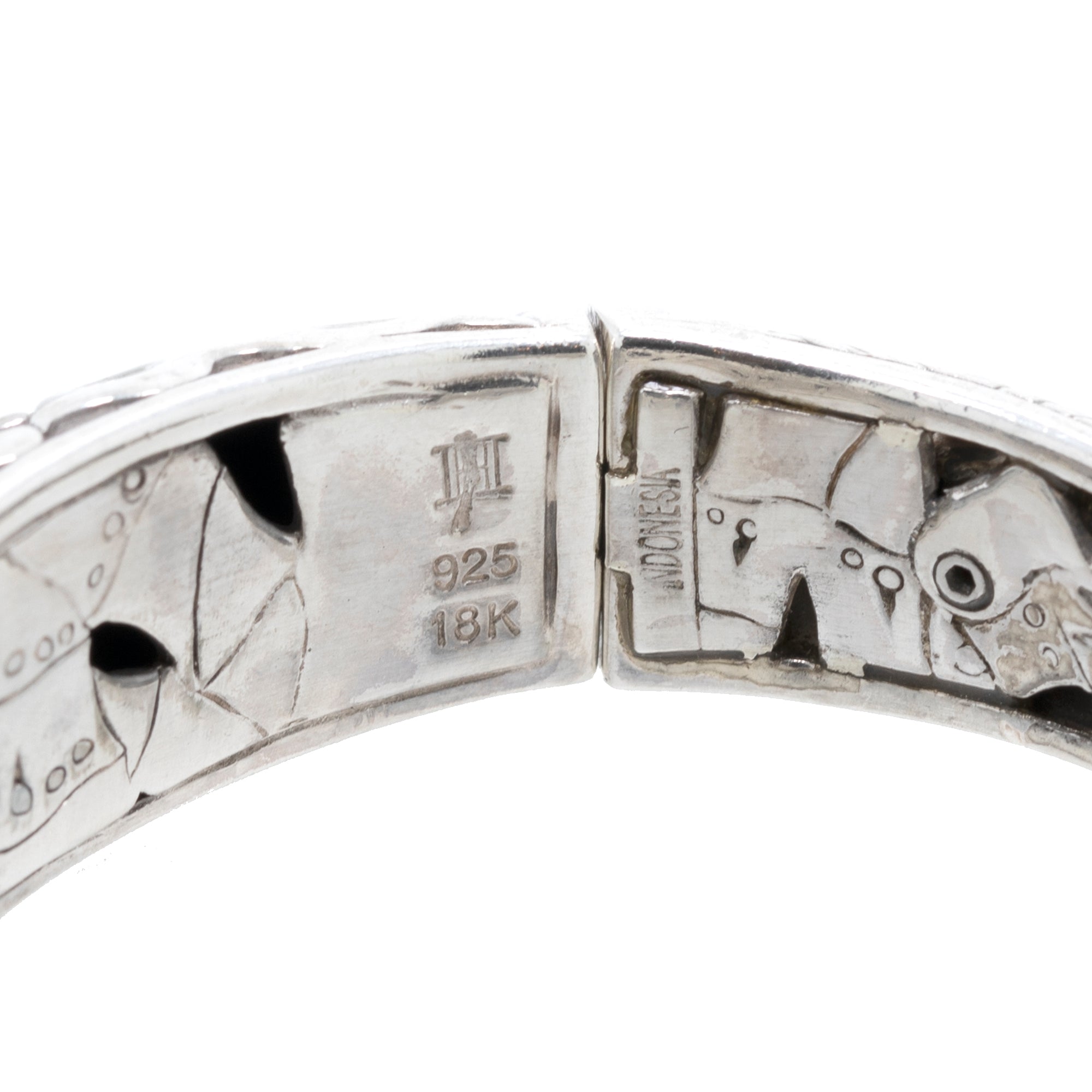 John Hardy Two-Tone Dot Cuff Bracelet