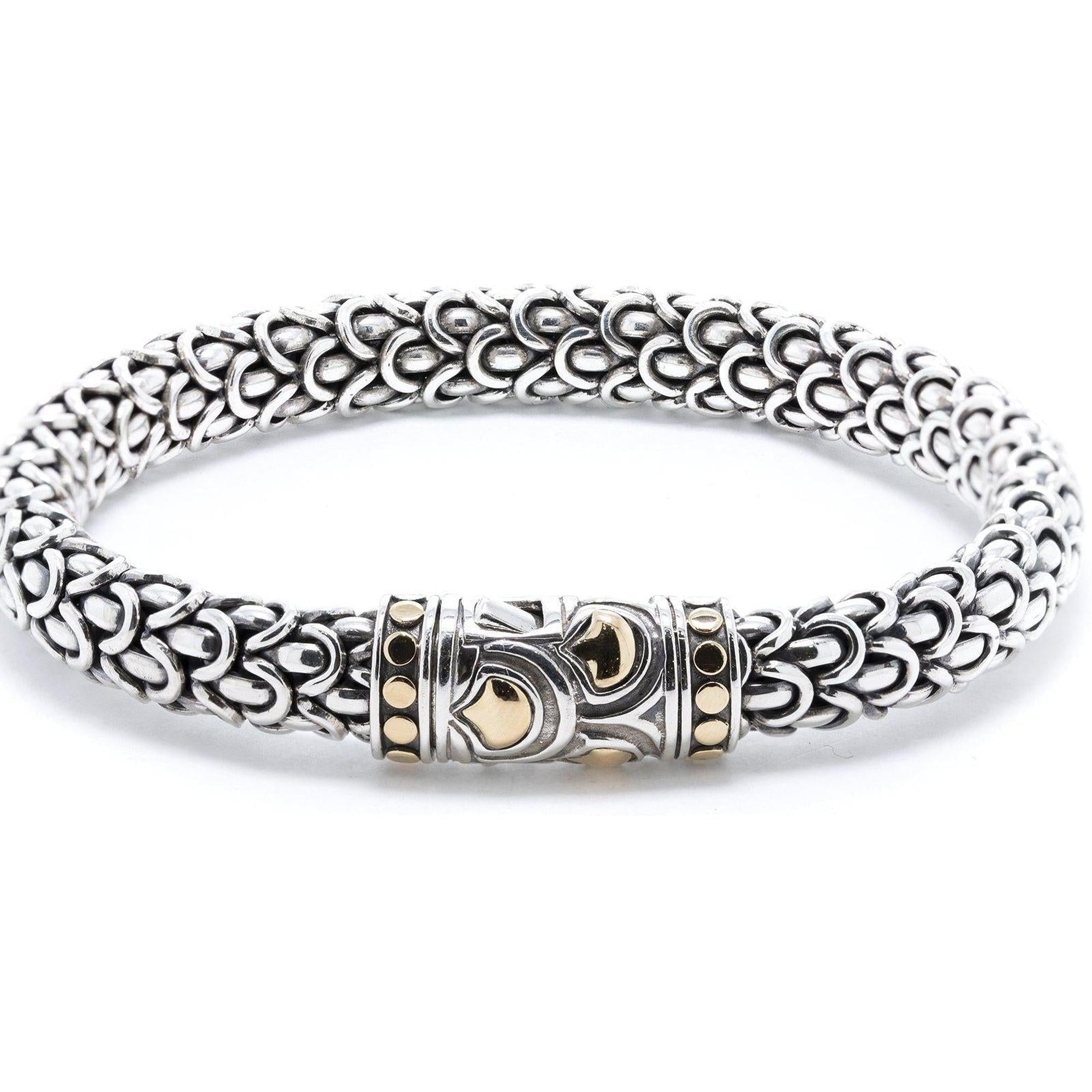 John Hardy Two-Tone Naga Chain Bracelet