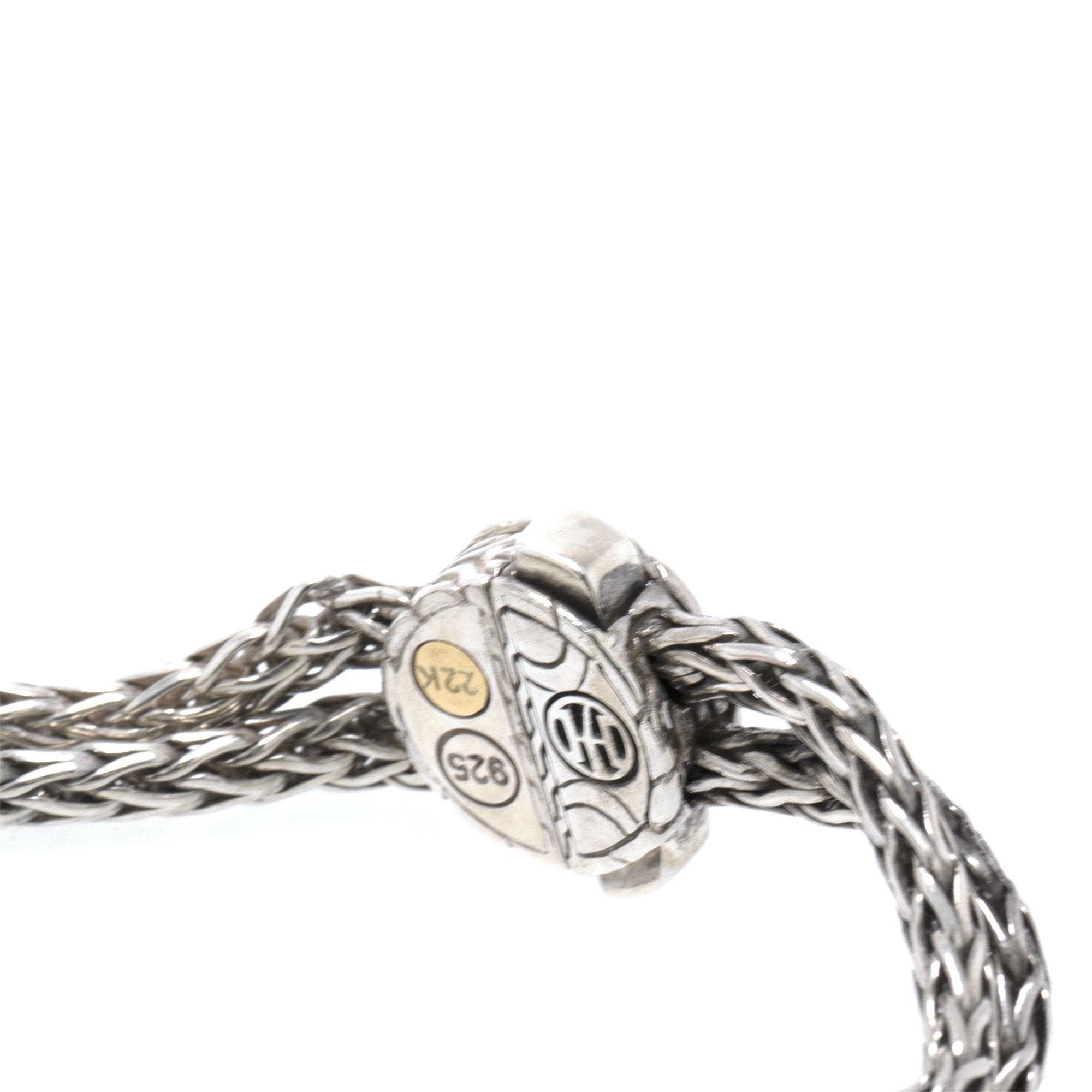 John Hardy Two-Tone Palu Circle Station Bracelet