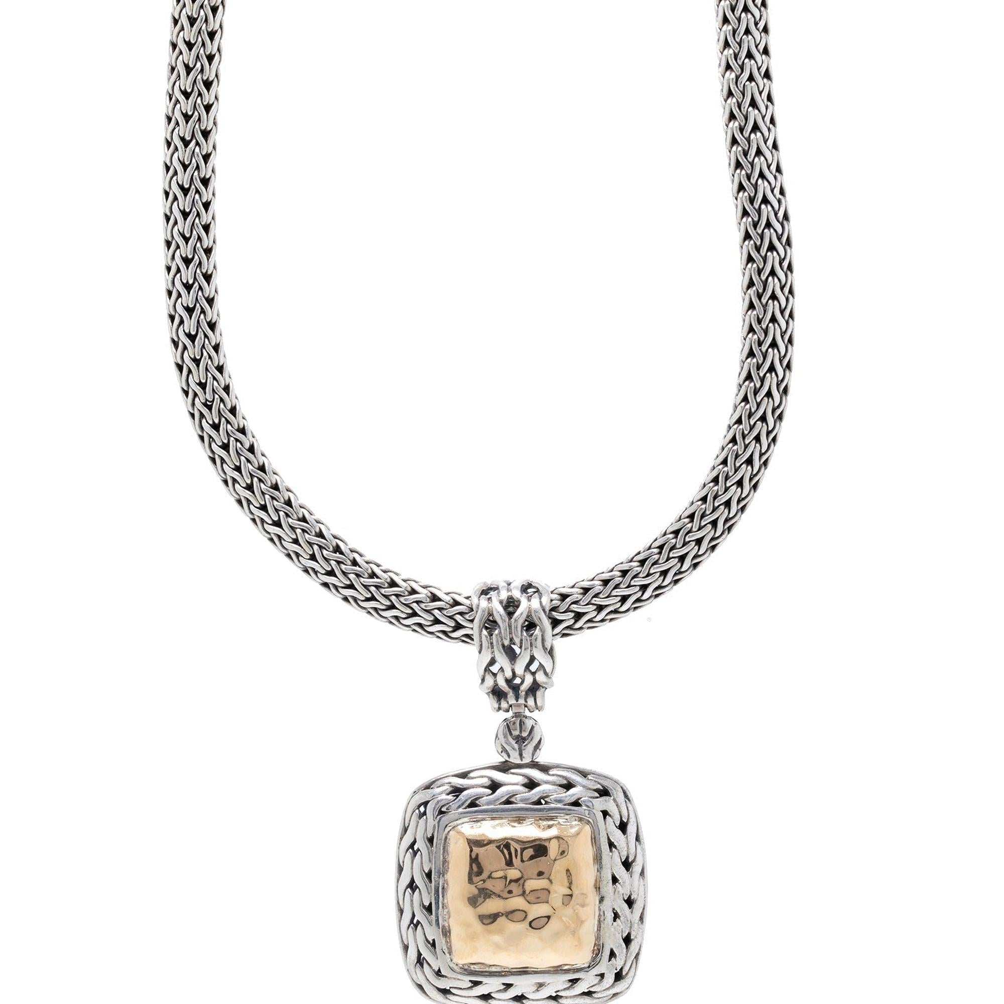 John Hardy Two-Tone Palu Pendant Necklace
