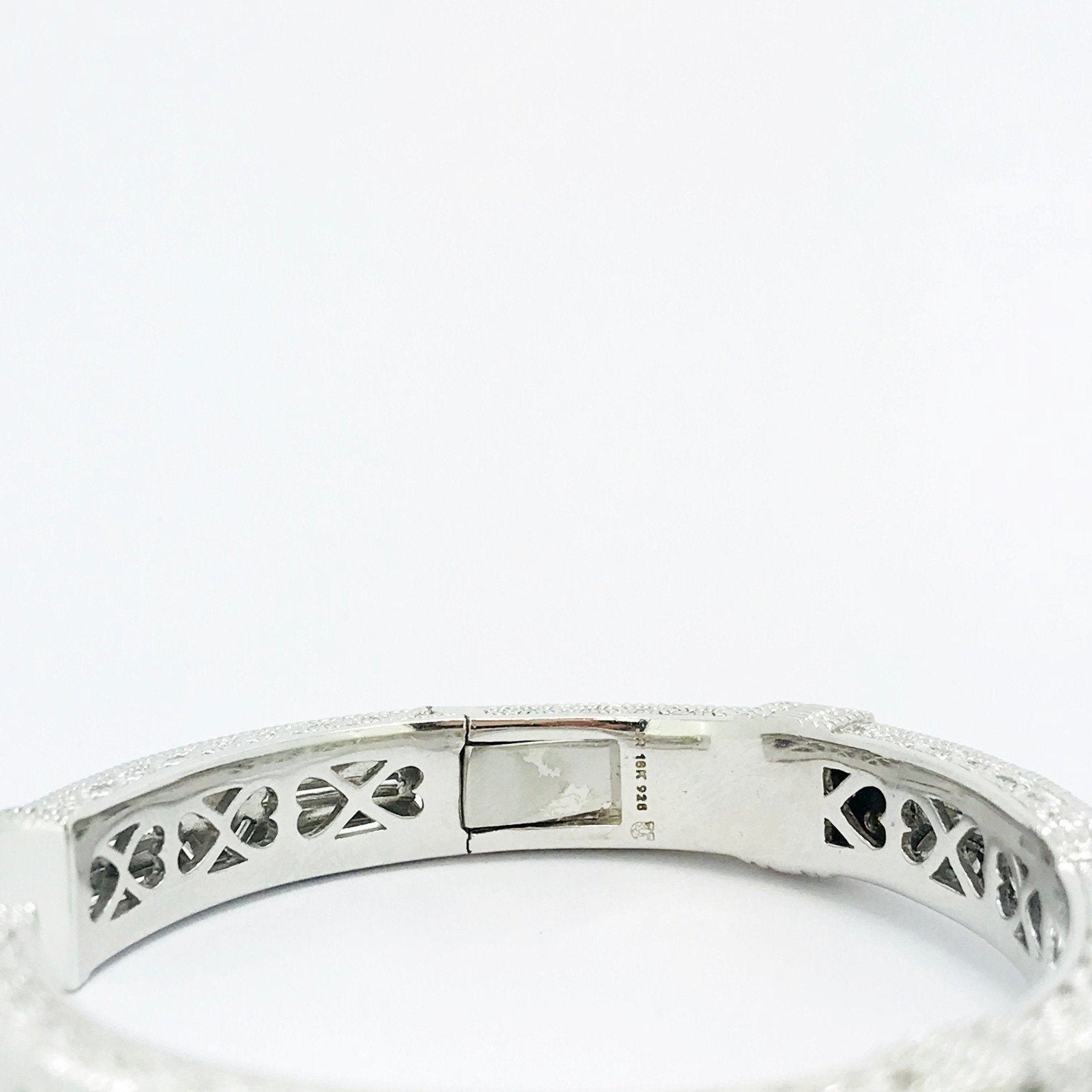 Judith Ripka Sapphire Cuff Bracelet