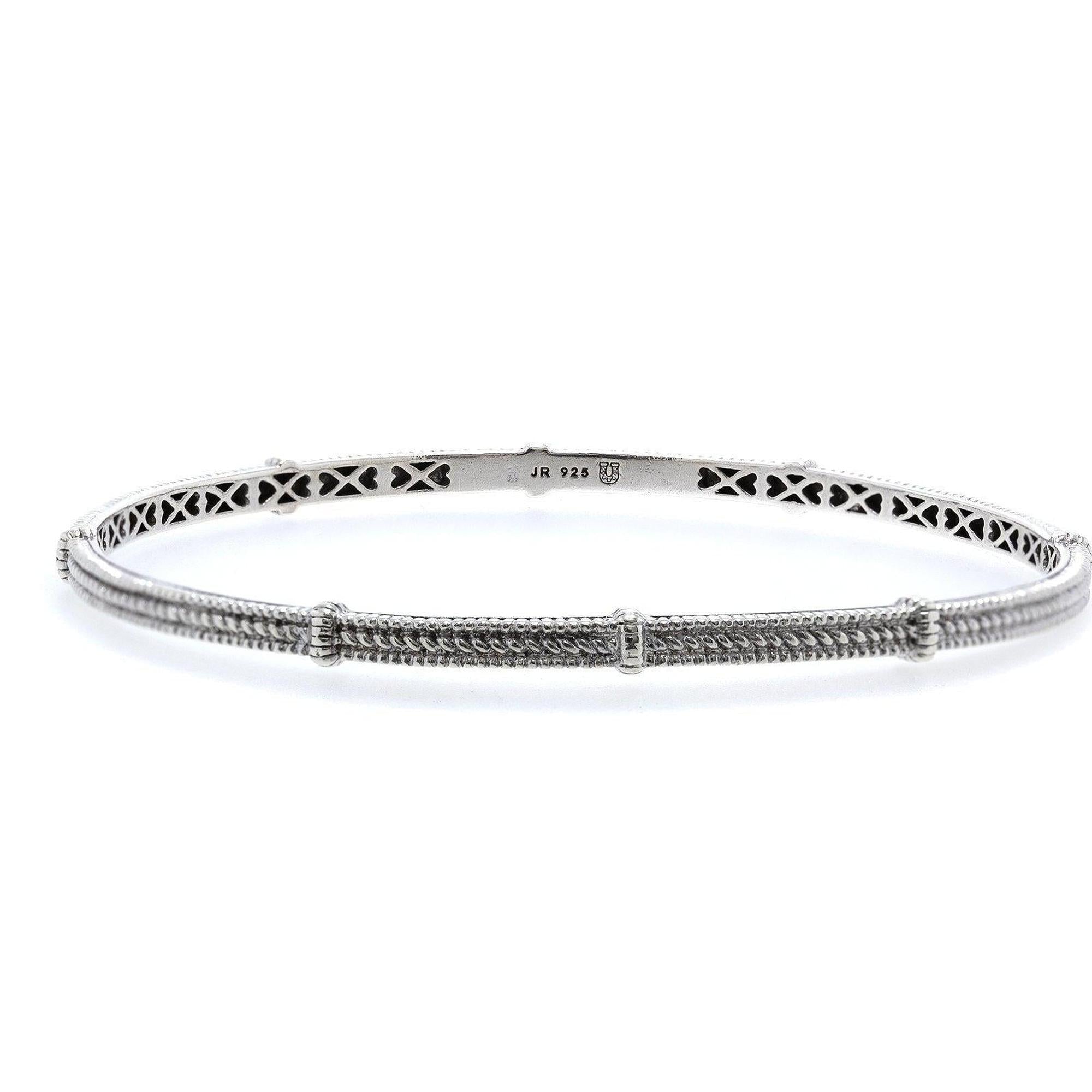 Judith Ripka Textured Bangle