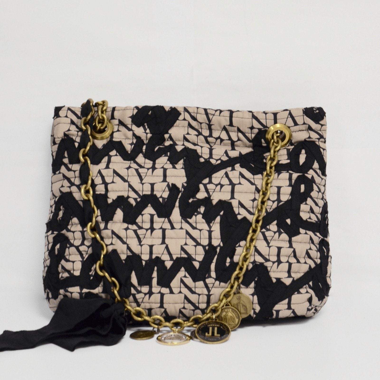 Lanvin Graffiti Grosgrain Happy 10th Anniversary Bag