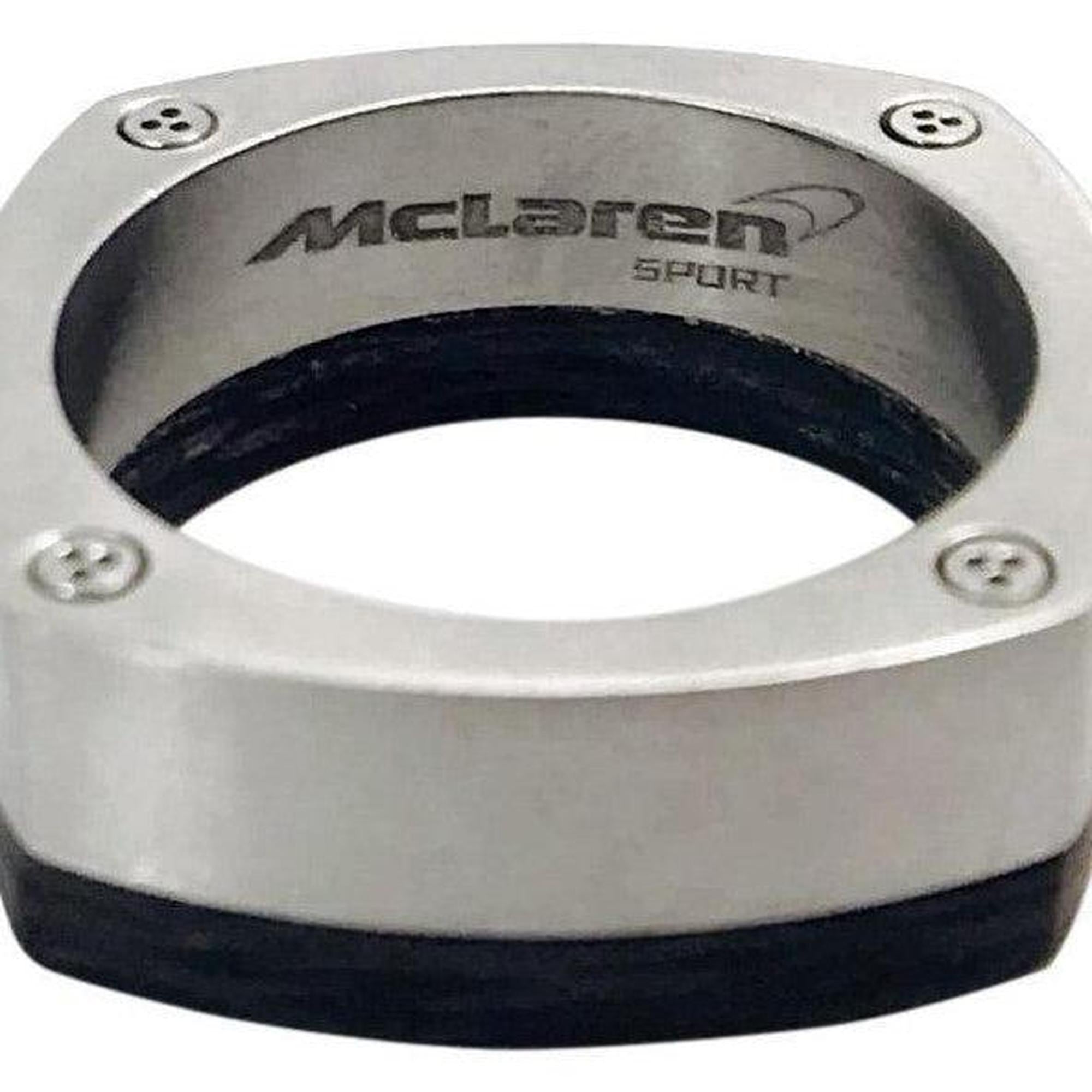 Links Of London Carbon Fibre McLaren Sport Ring in Stainless Steel