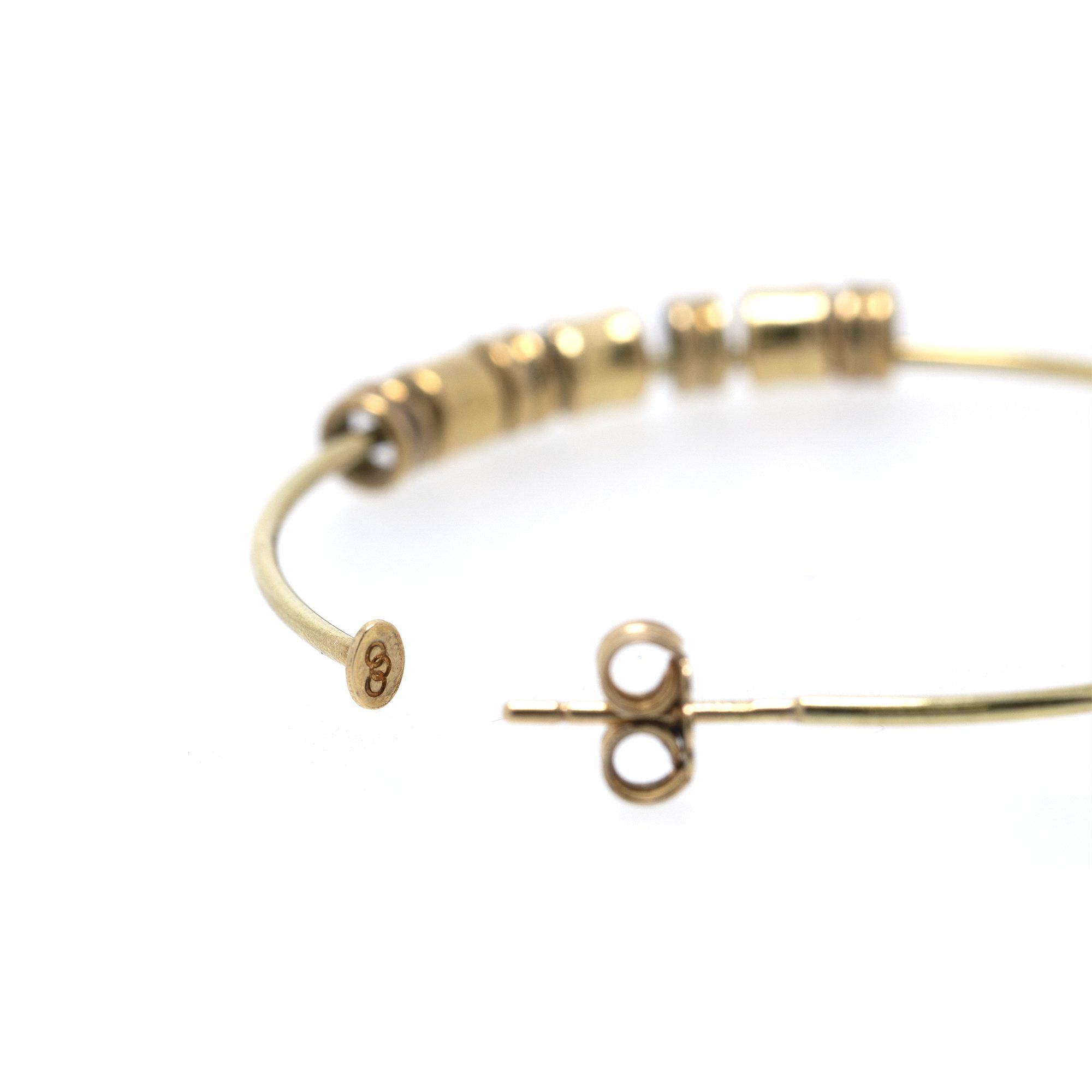 Links of London 18K Gold Allsorts Hoop Earrings