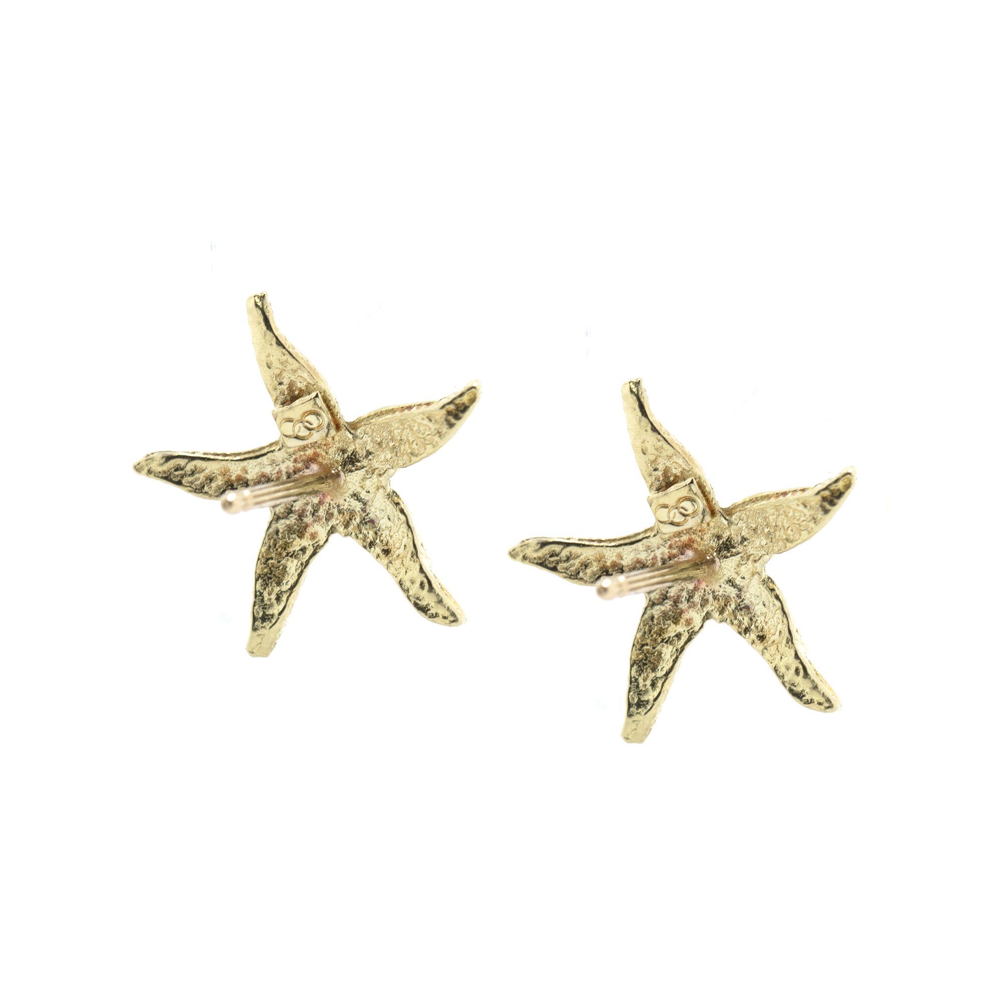 Links of London 18K Gold Starfish Drop Earrings