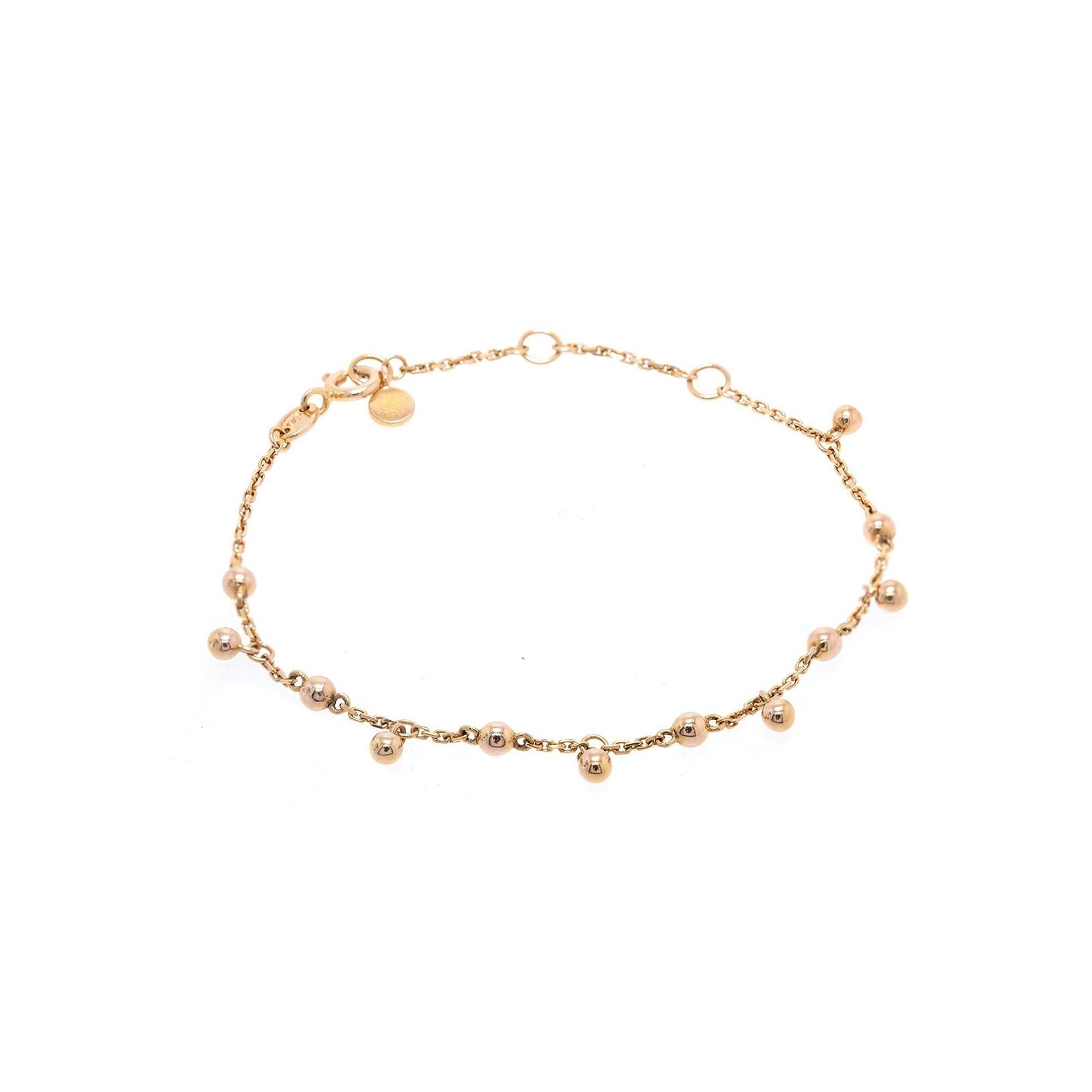 Links of London 18k Gold Effervescence Station Bracelet